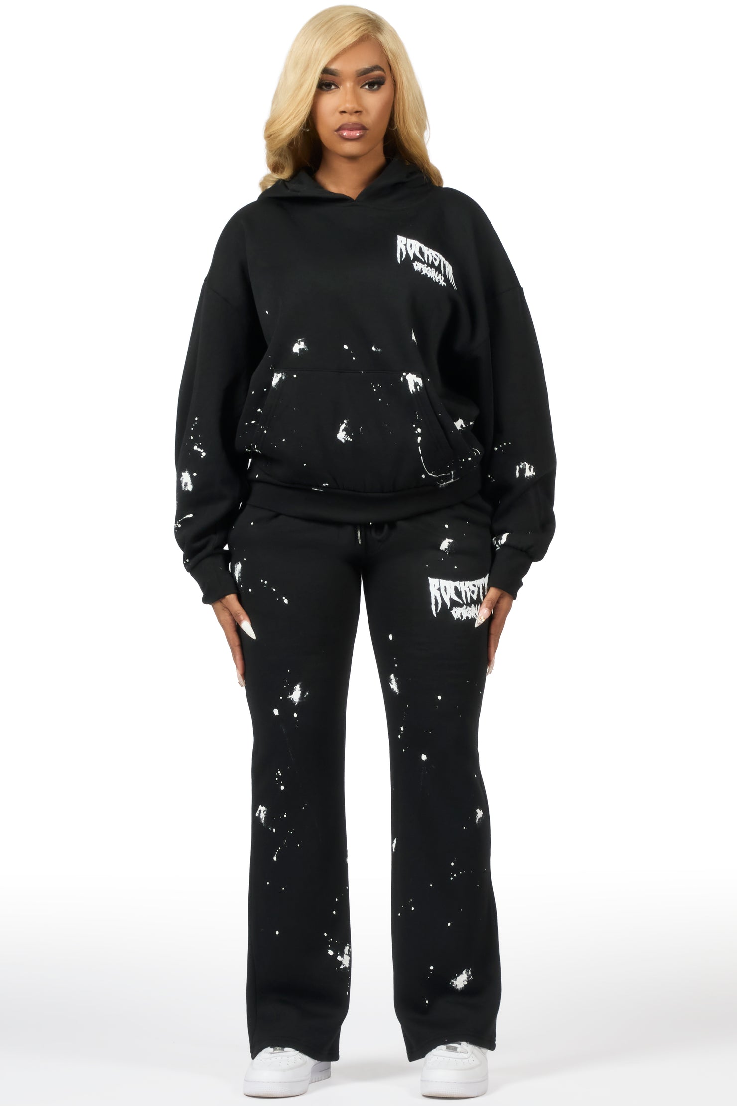 Hadley 2.0 Black Relaxed Fit Track Set