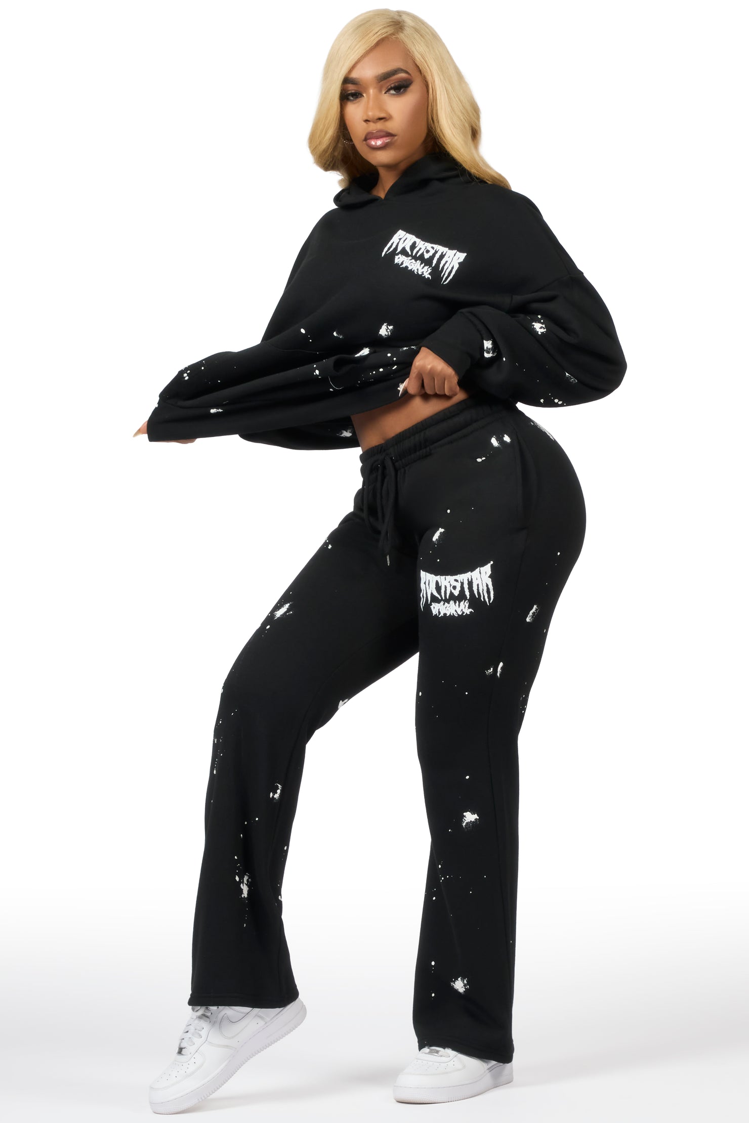 Hadley 2.0 Black Relaxed Fit Track Set