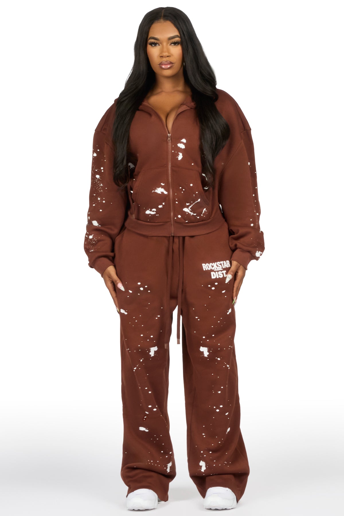 Halloway Brown Painted Baggy Track Set