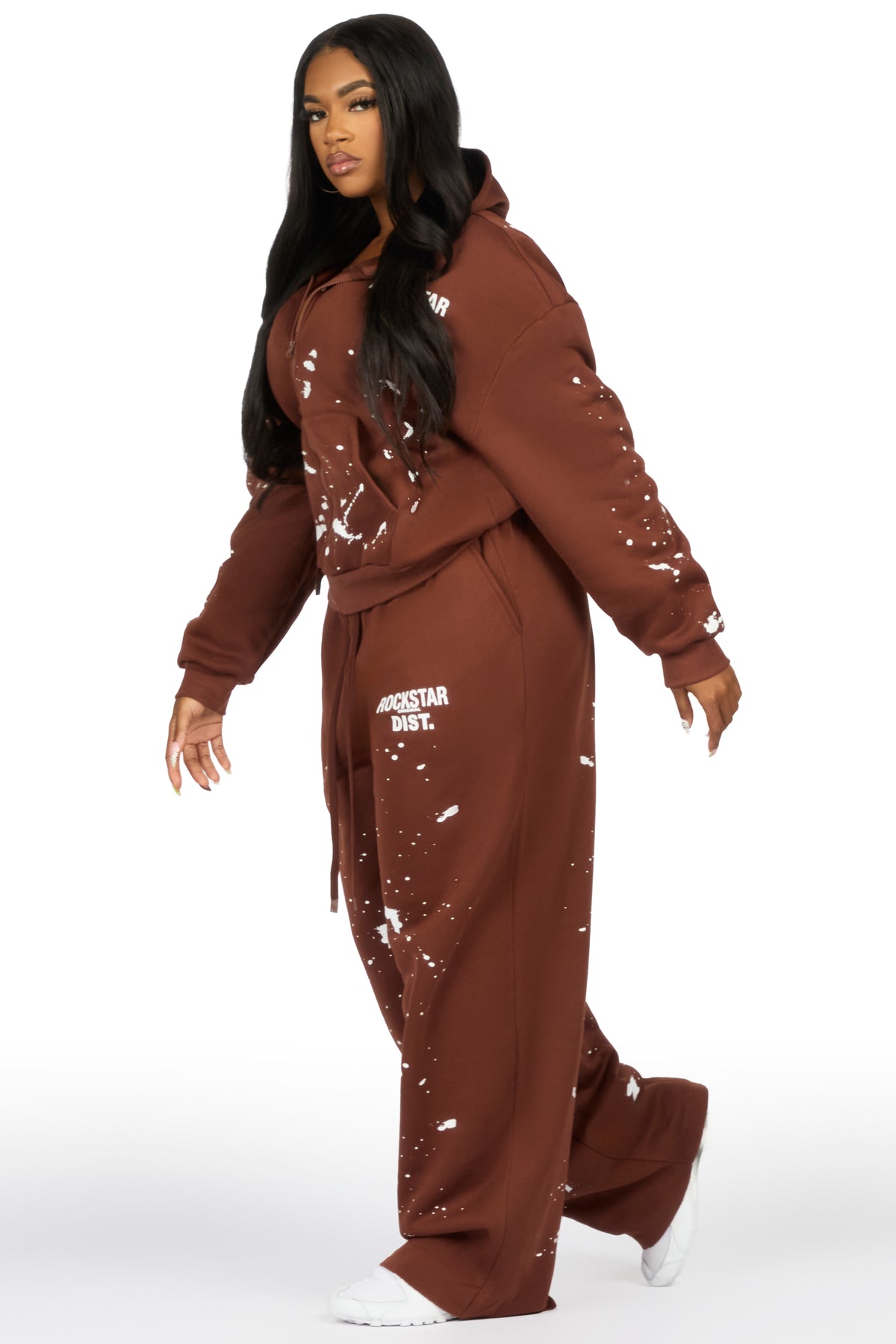 Halloway Brown Painted Baggy Track Set