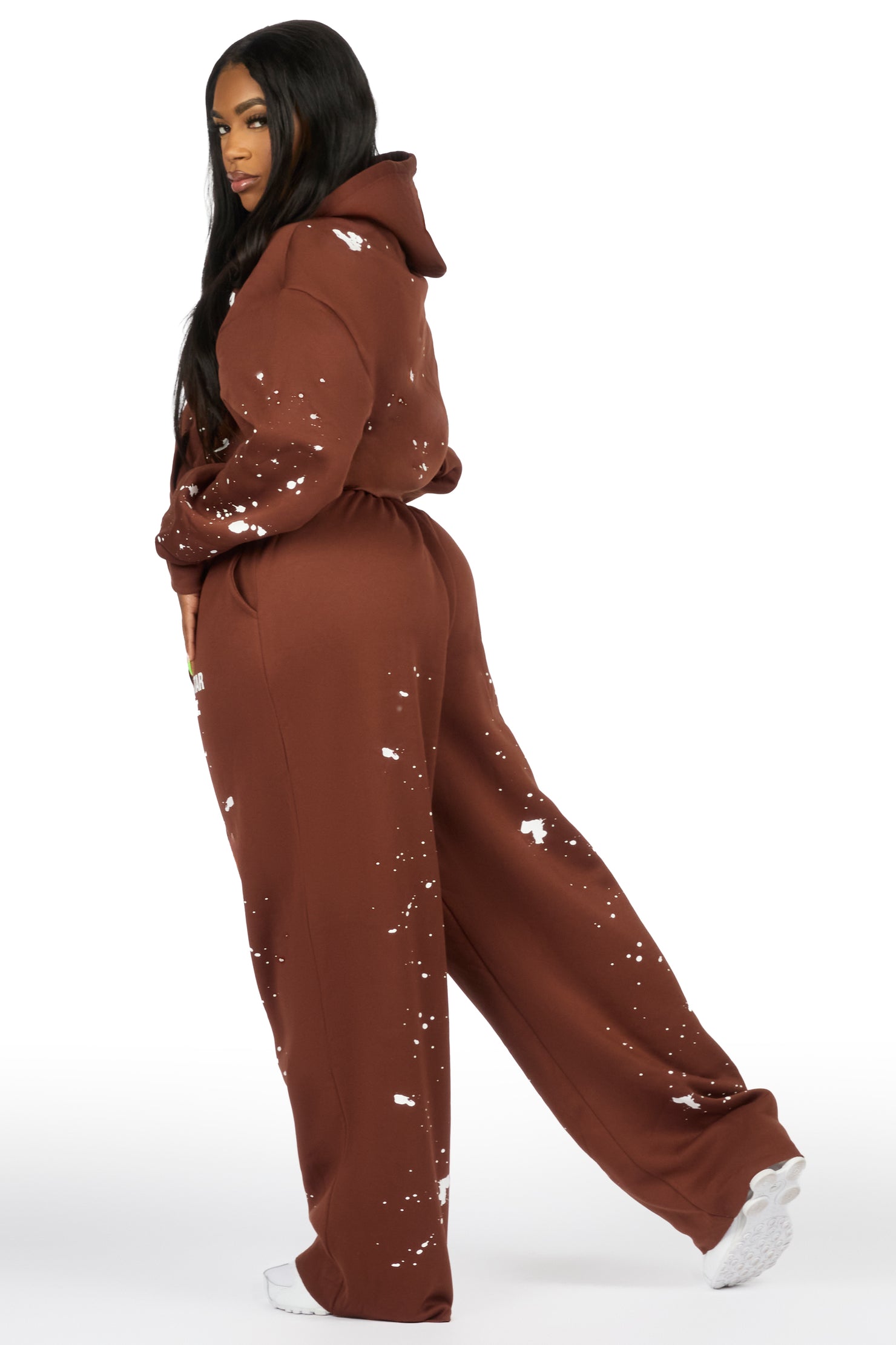 Halloway Brown Painted Baggy Track Set
