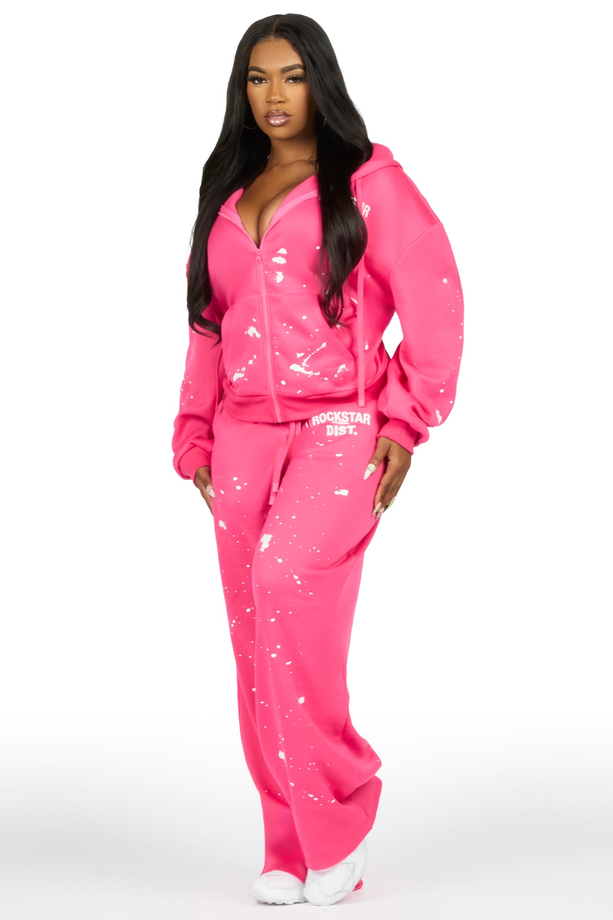 Halloway Pink  Painted Baggy Track Set