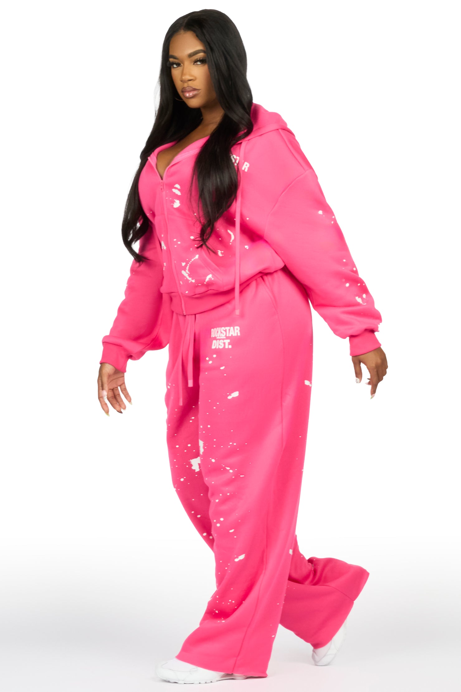 Halloway Pink  Painted Baggy Track Set