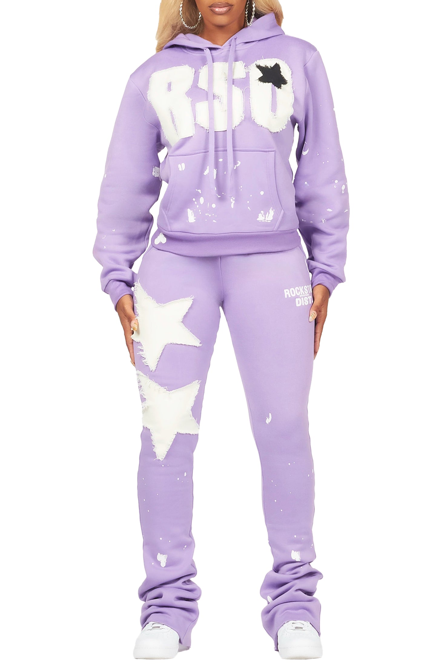 Kymesha Purple Super Stacked Trackset