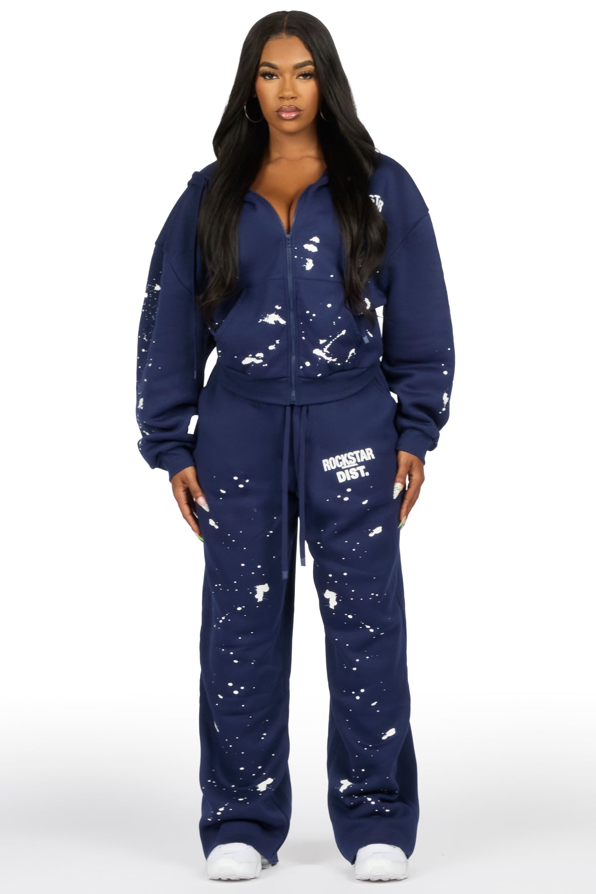 Halloway Navy Painted Baggy Track Set