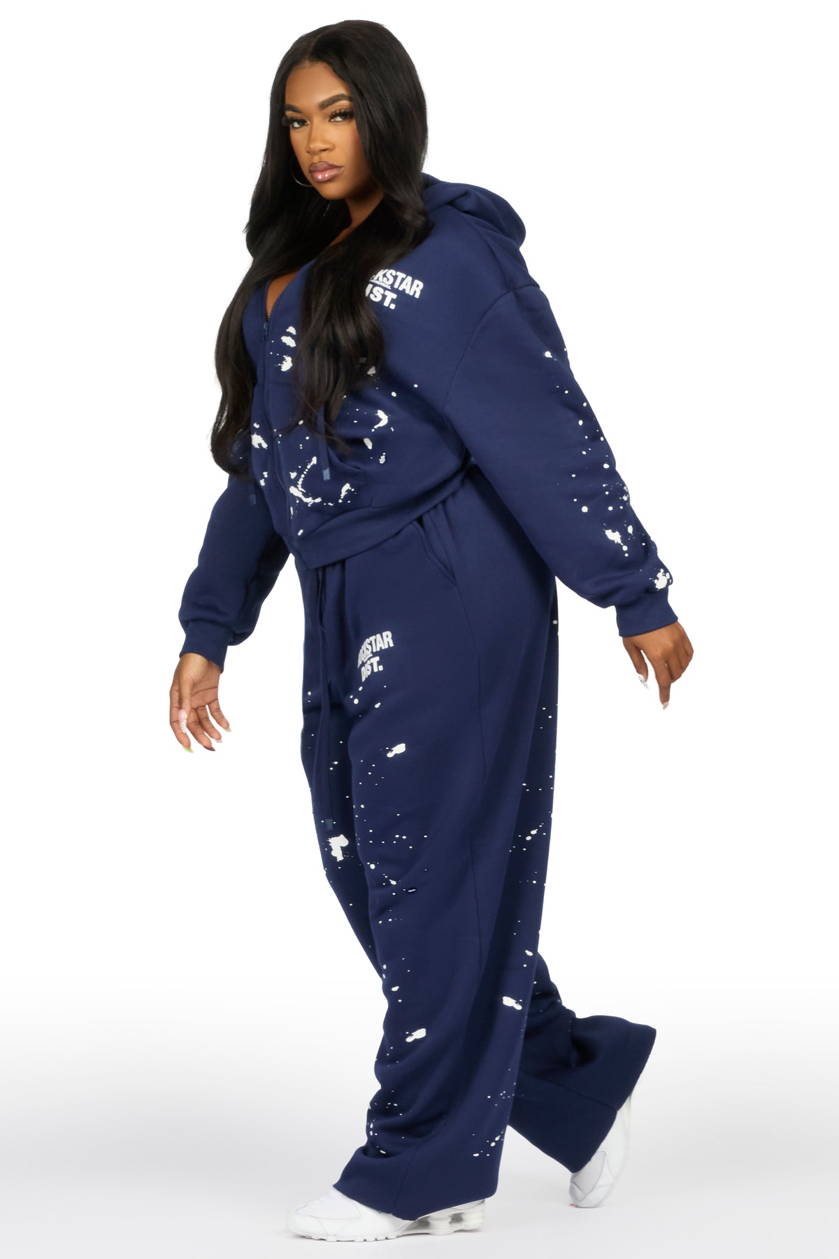 Halloway Navy Painted Baggy Track Set