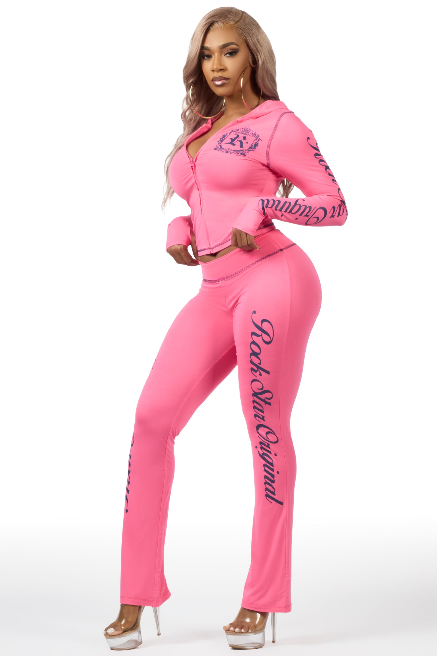 Desmine Hot Pink Lounge Trackset