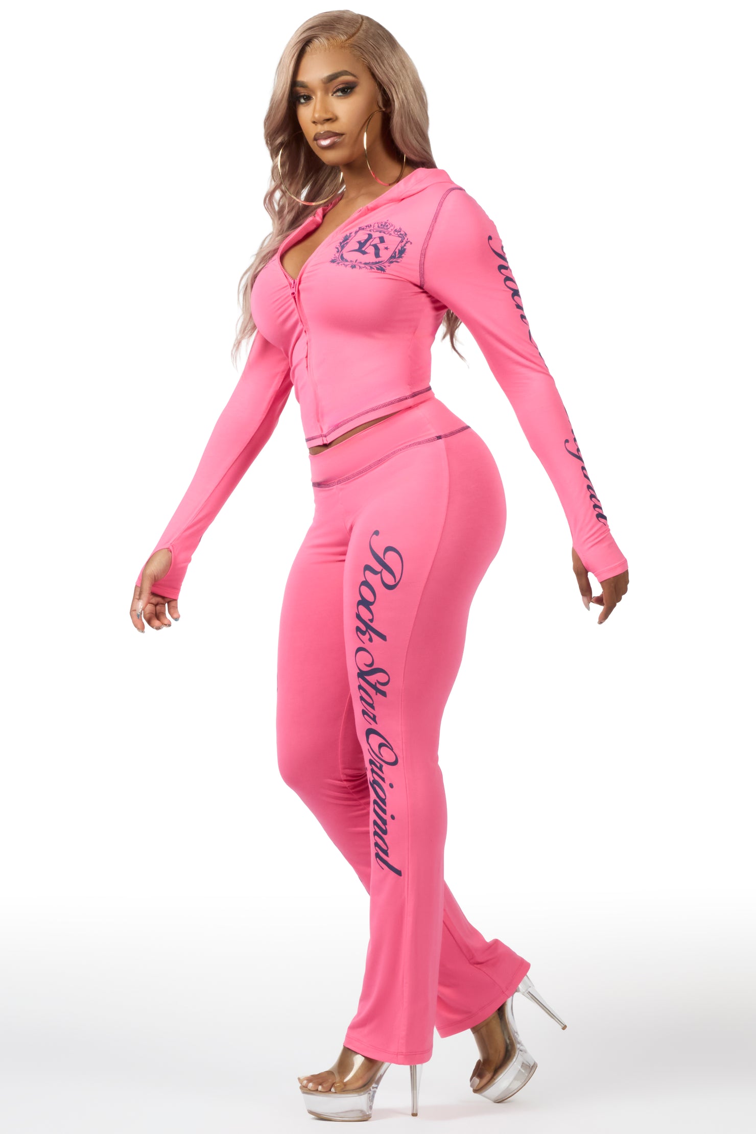 Desmine Hot Pink Lounge Trackset