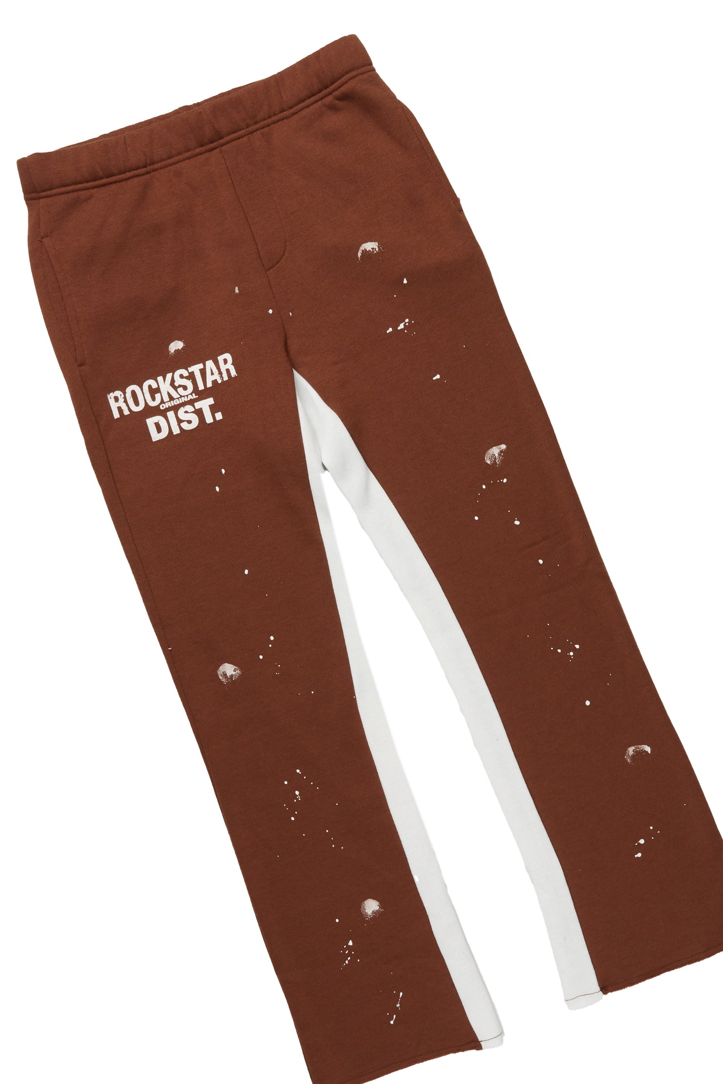 Boys Raffer Brown Baggy Fit Pant Set