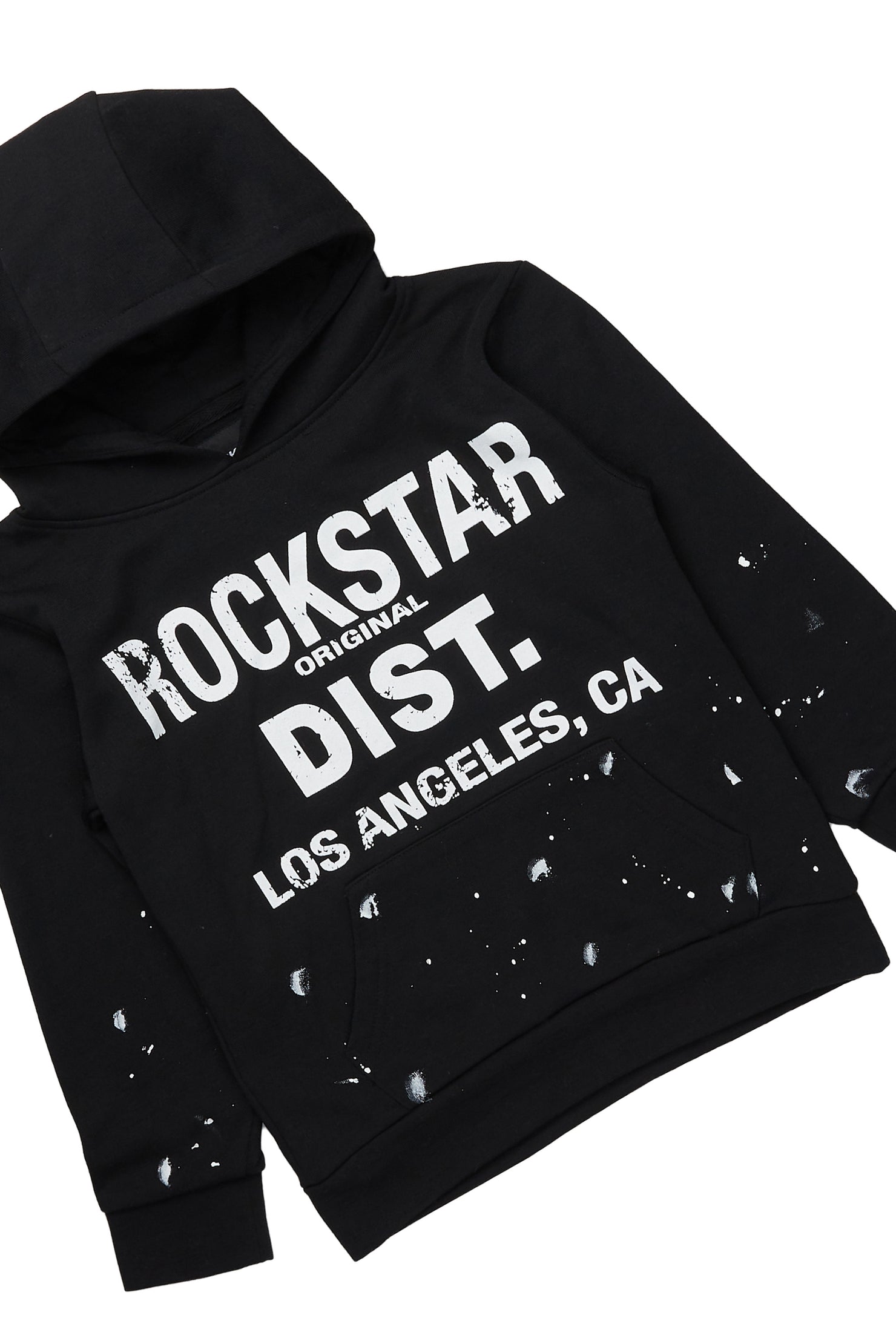 Boys Scottie Black Stacked Flare Track Set