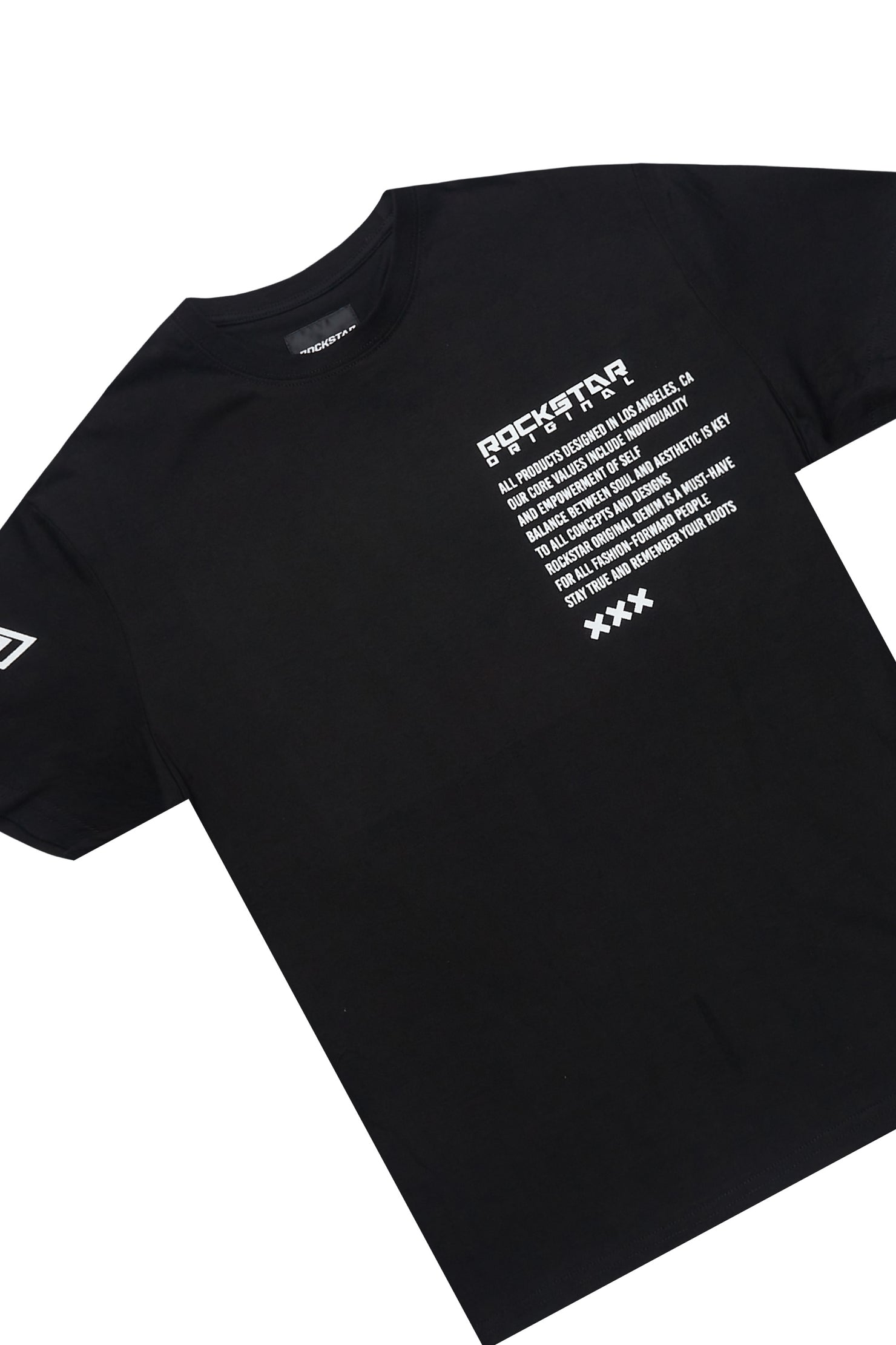 Jash Black/White Short Set