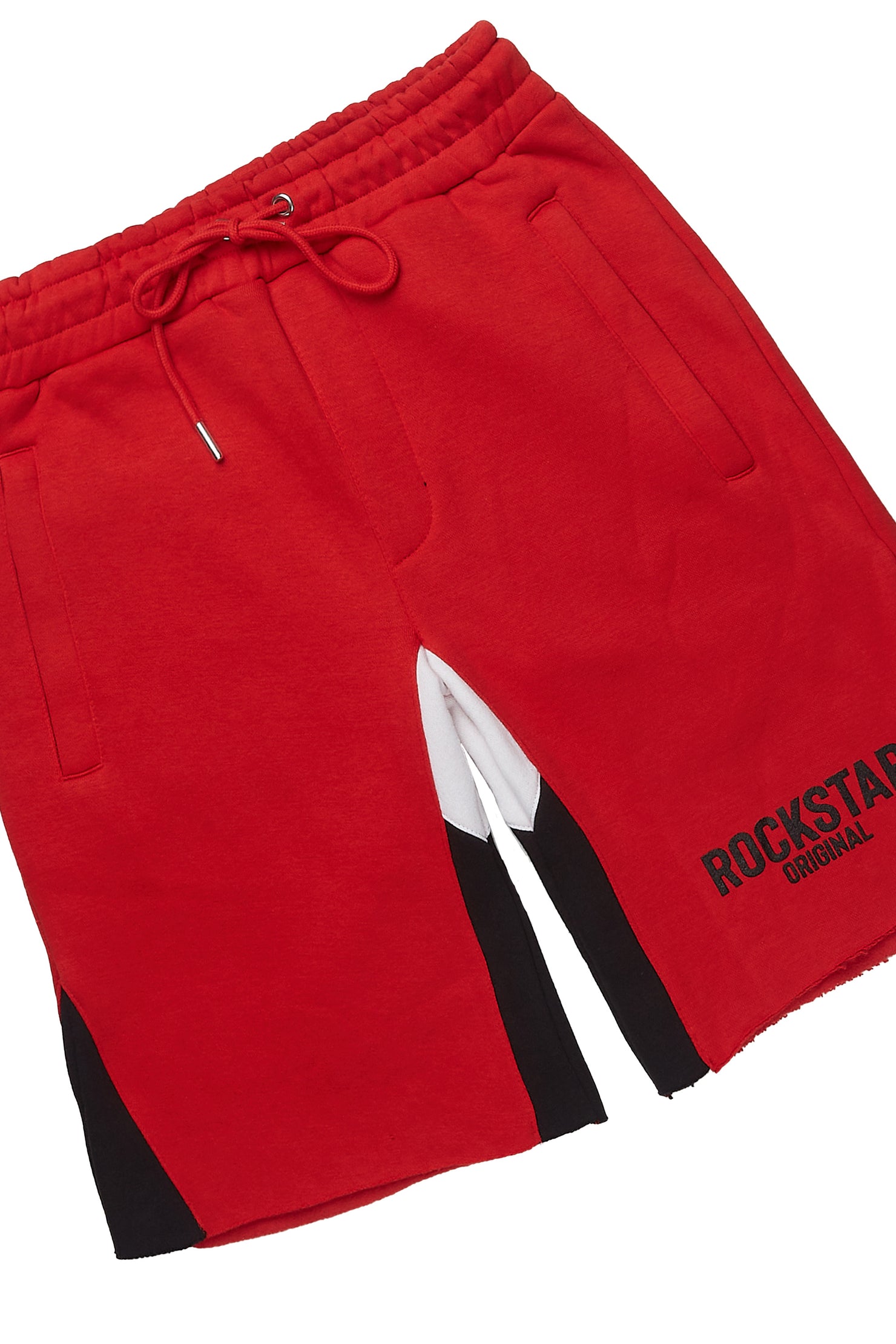 Sana Red Relaxed T-Shirt/Short Set