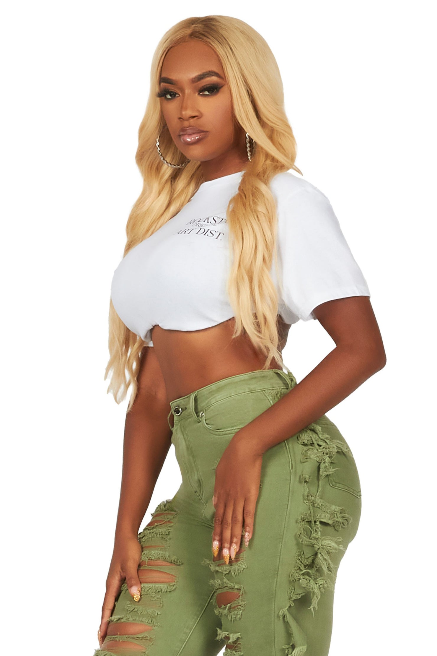 Can't Be Tamed White Oversized Tee