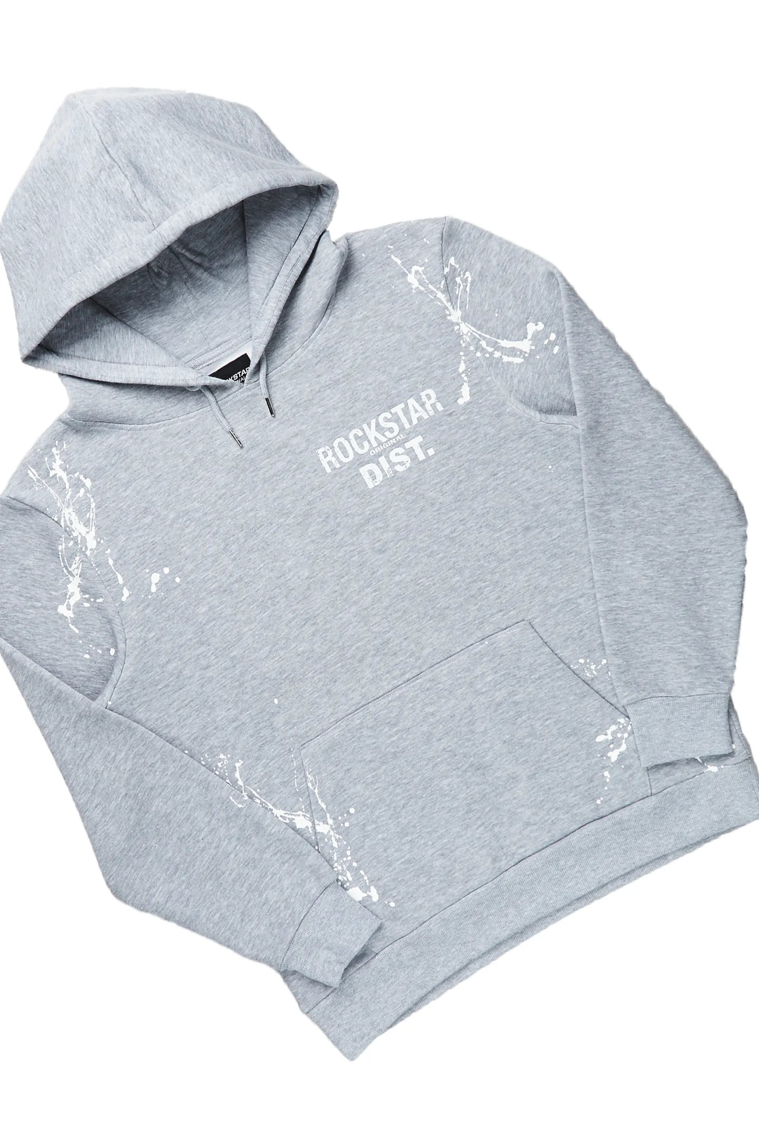 Reece Heather Grey  Slim Fit Track Set