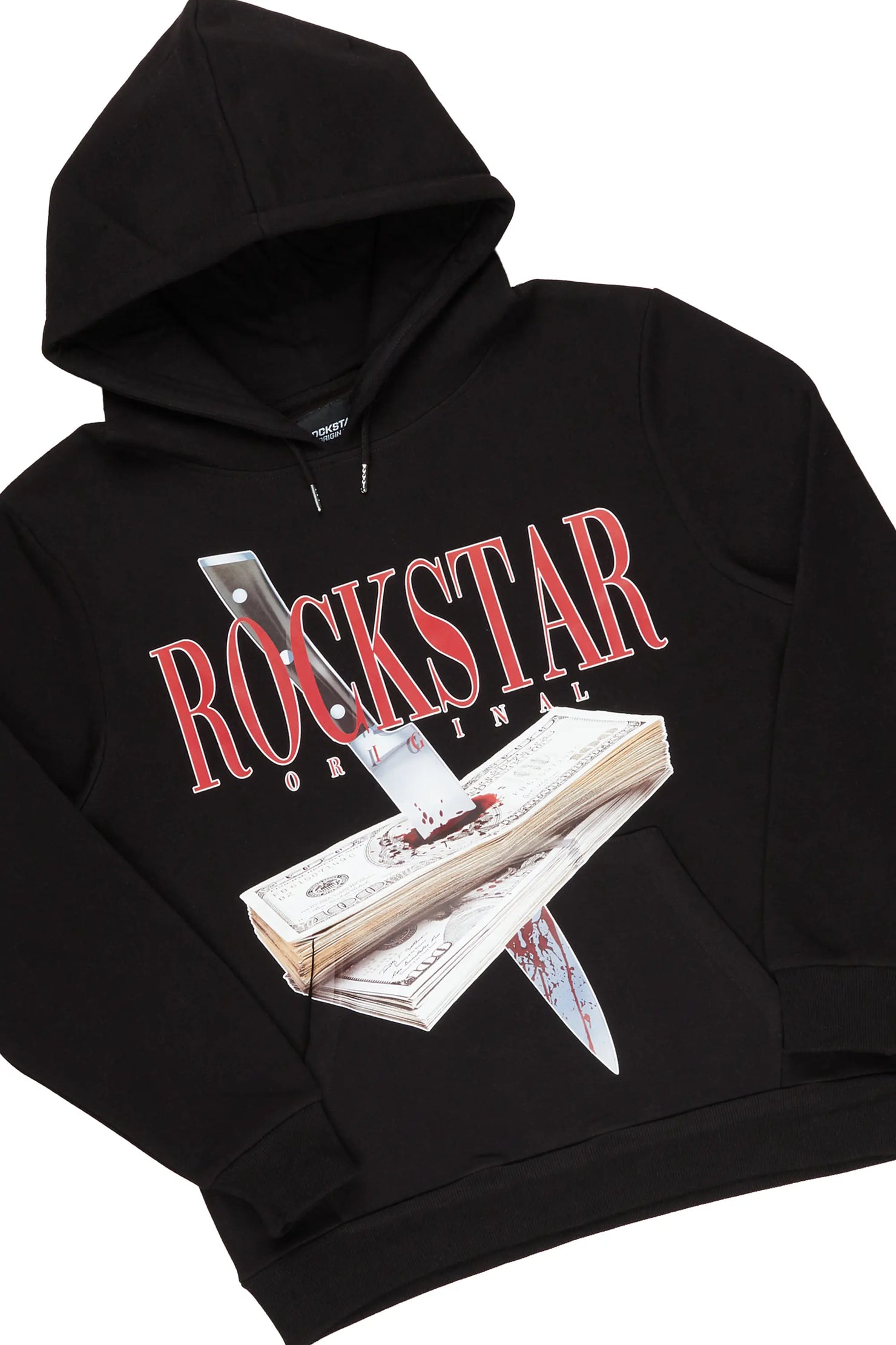 Dayte Nite Black Slim Fit Track Set