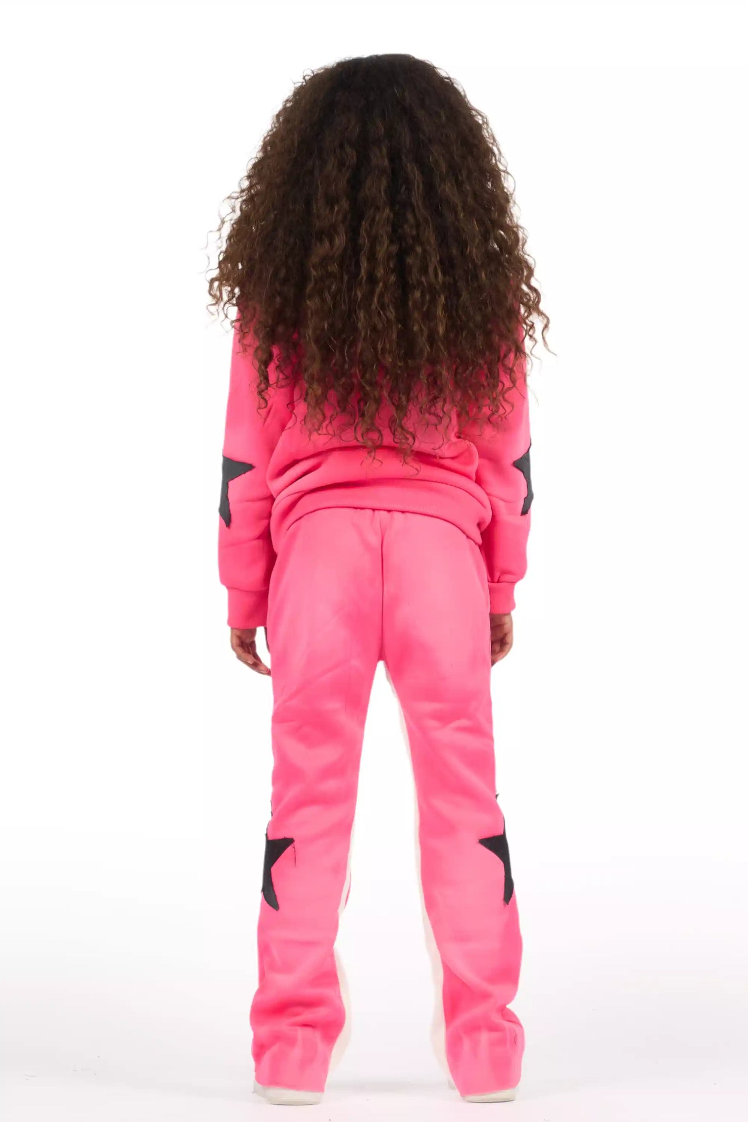 Girls Khaly Bubblegum Pink Track Set