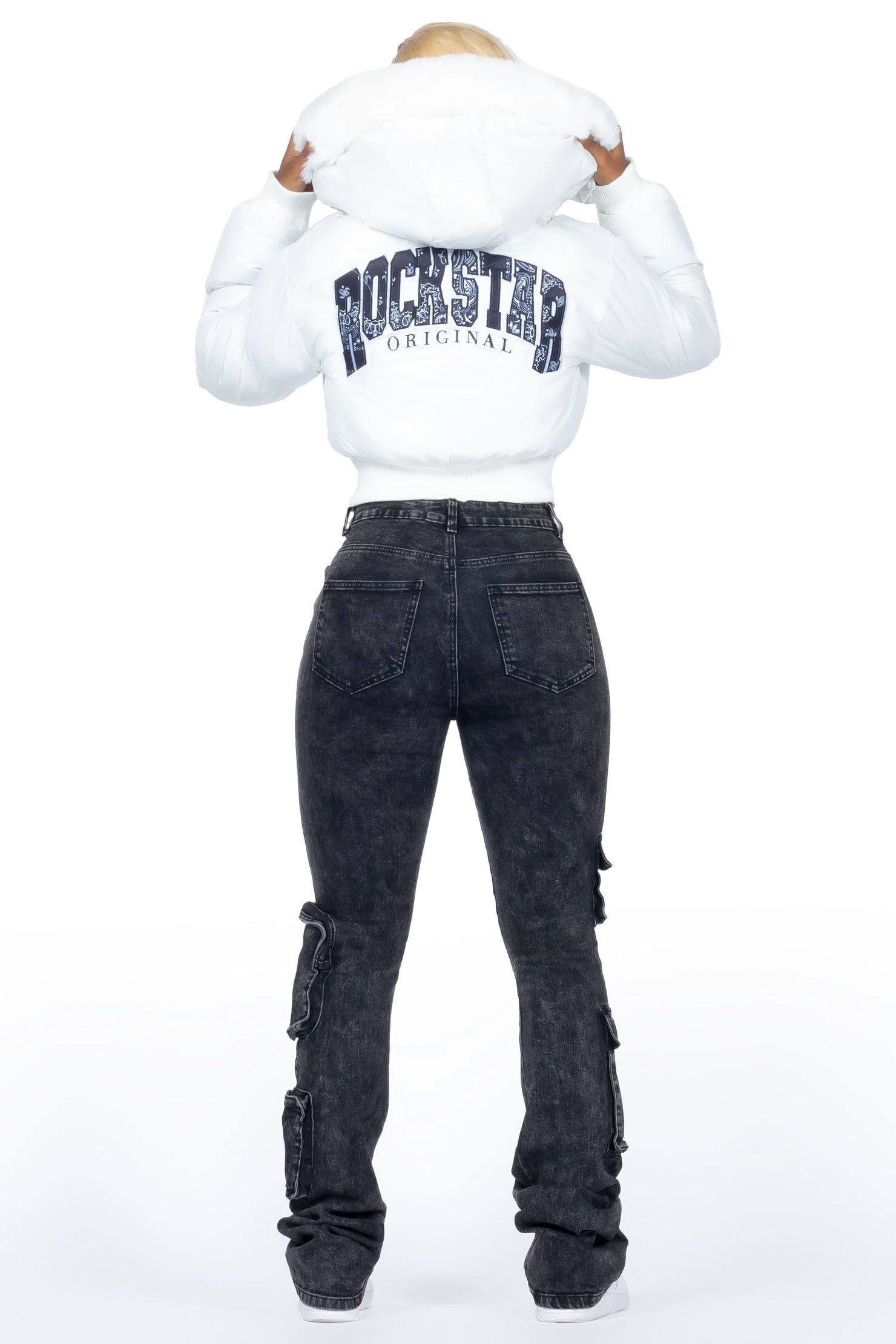 Chrishona White Puffer Jacket