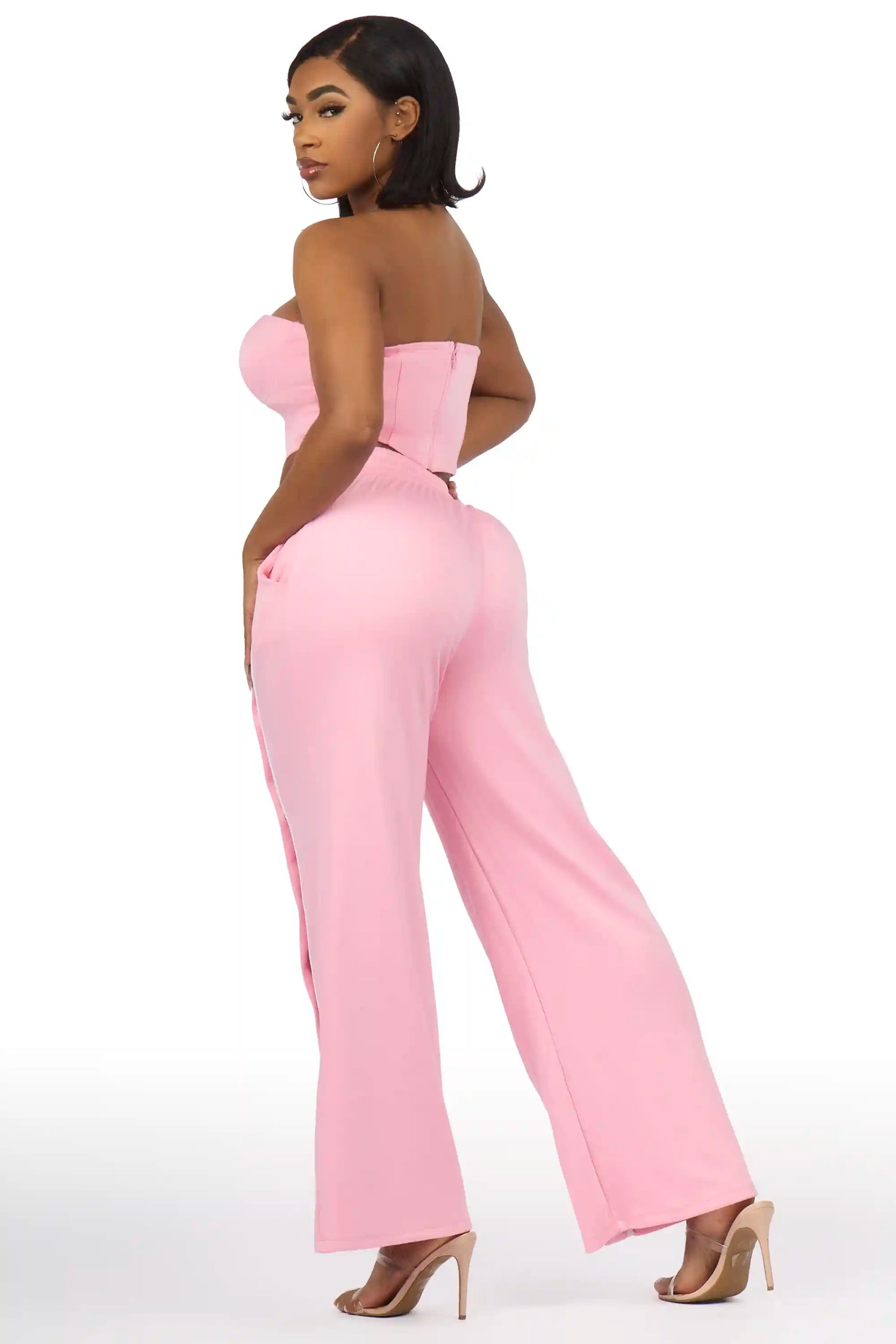 Decotah Pink Tube Lounge Track Set
