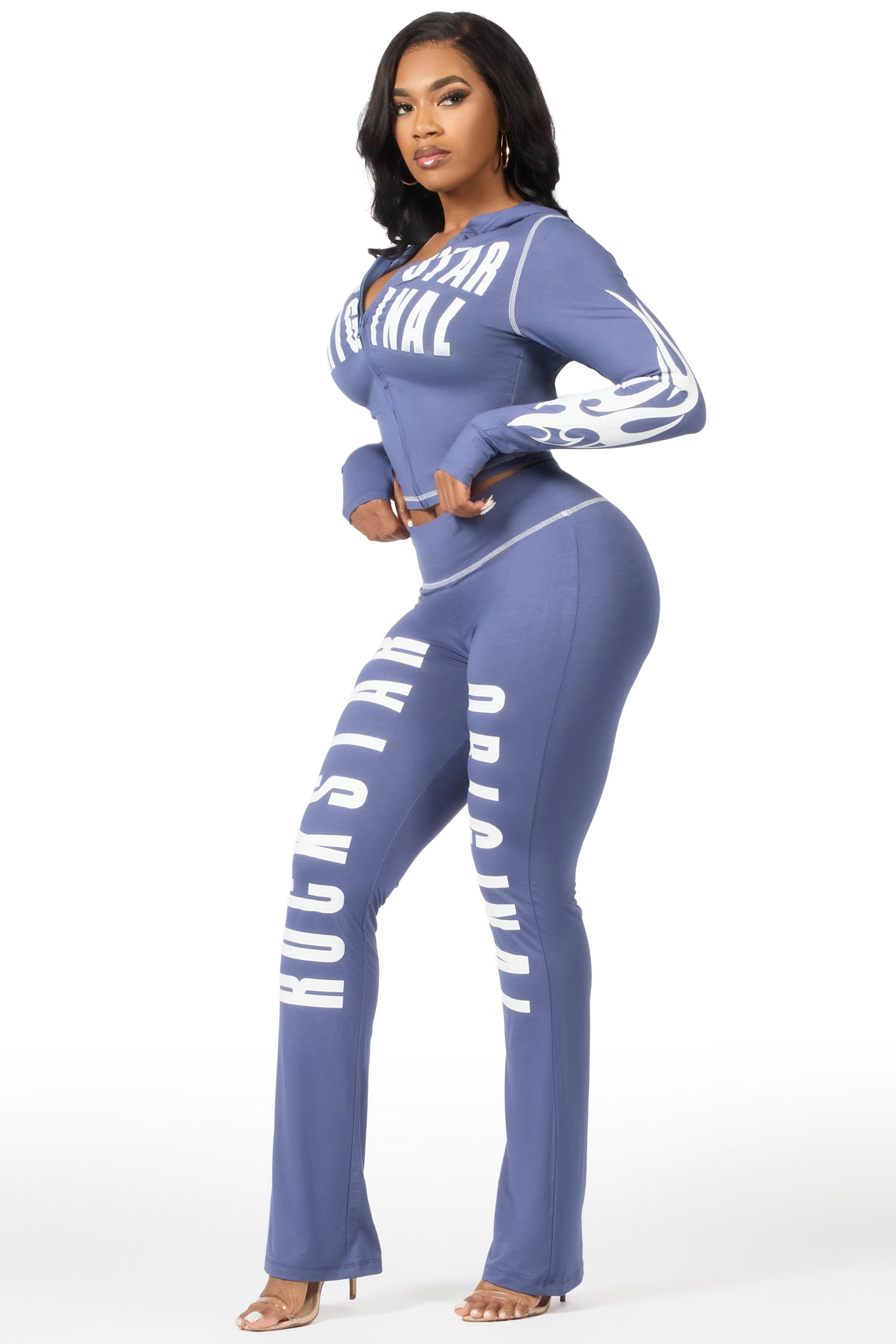 Kamyia Navy Lounge Track Set