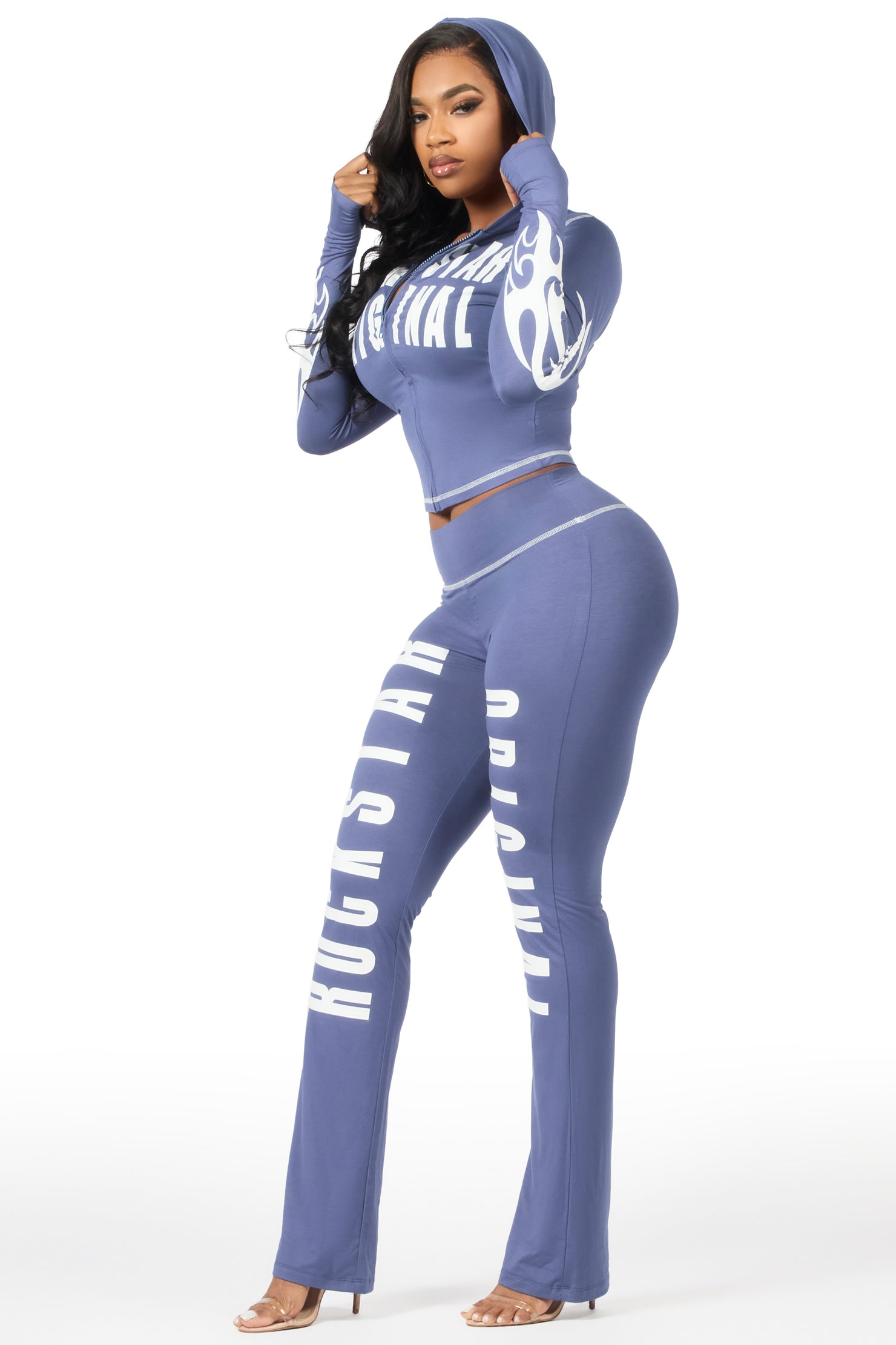 Kamyia Navy Lounge Track Set