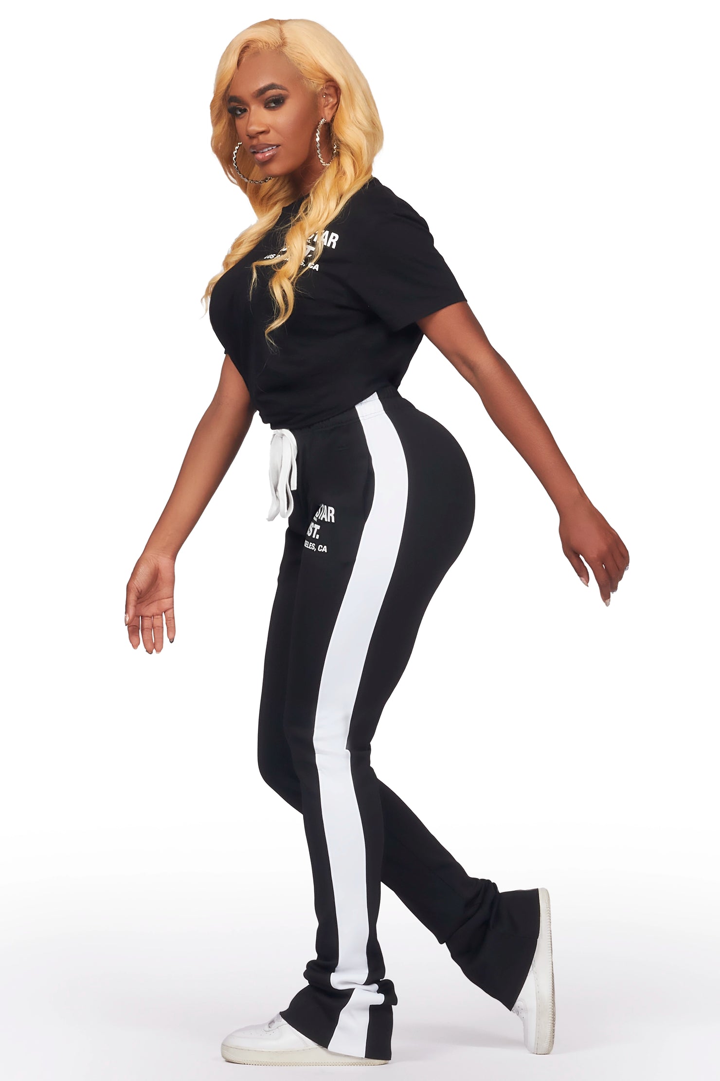 Atlanty Black T-Shirt Trackset