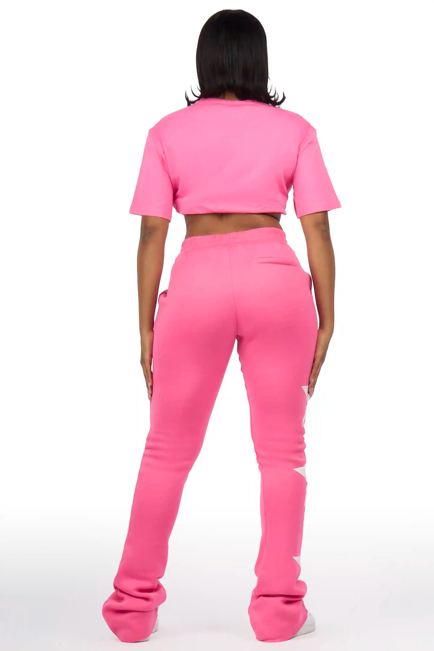 Chavonne Bubblegum Pink T-Shirt Trackset