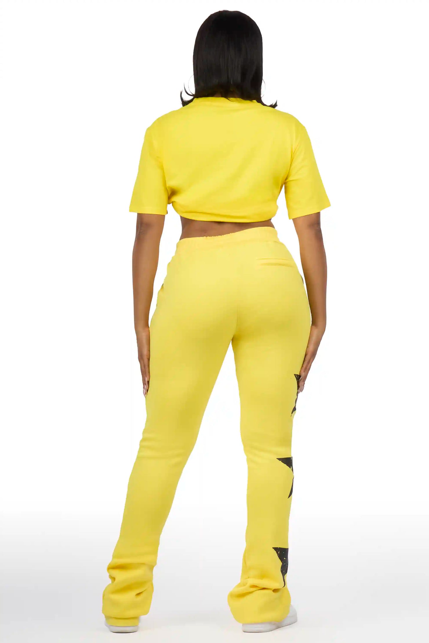 Chavonne Yellow T-Shirt Trackset