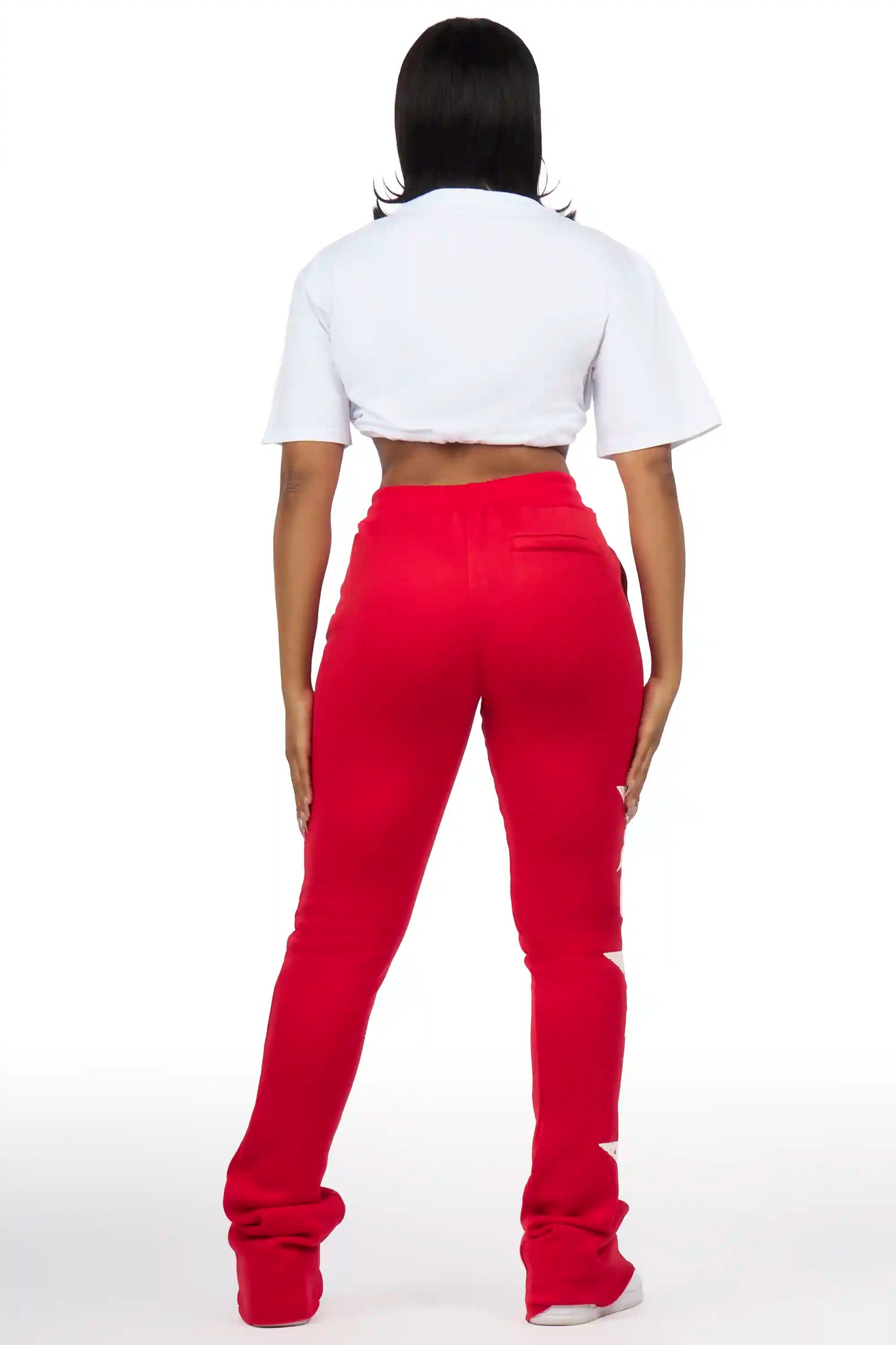Chavonne White/Red T-Shirt Trackset