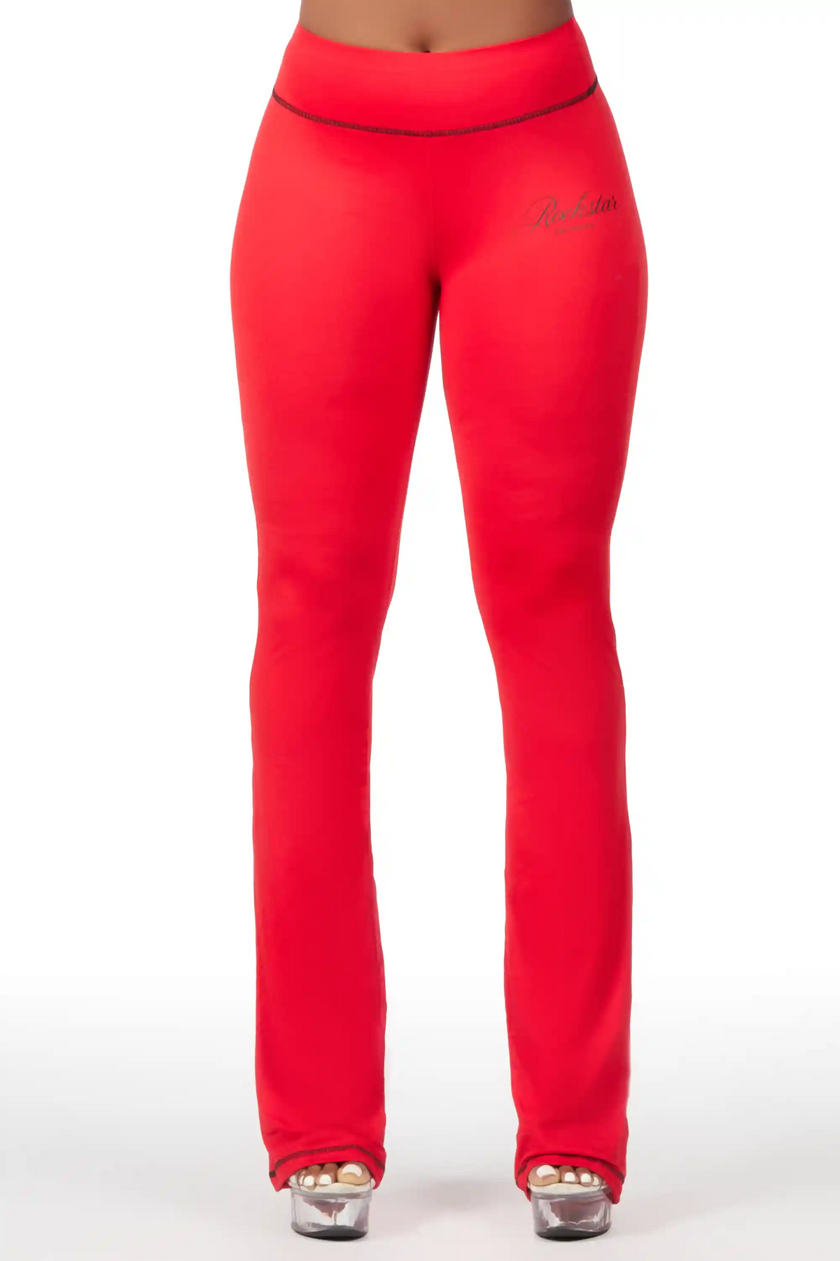 Arzena Red/Black Track Pant