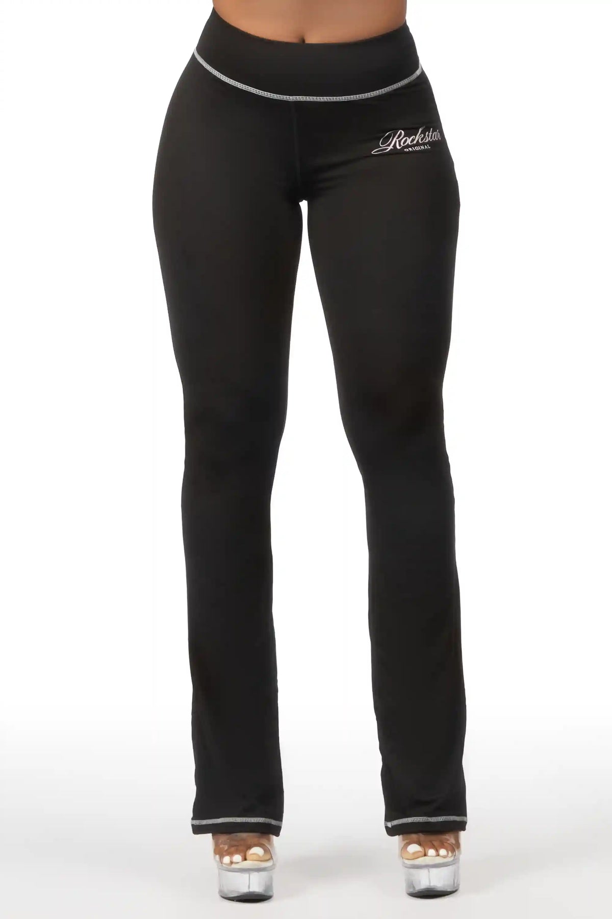Arzena Black Track Pant