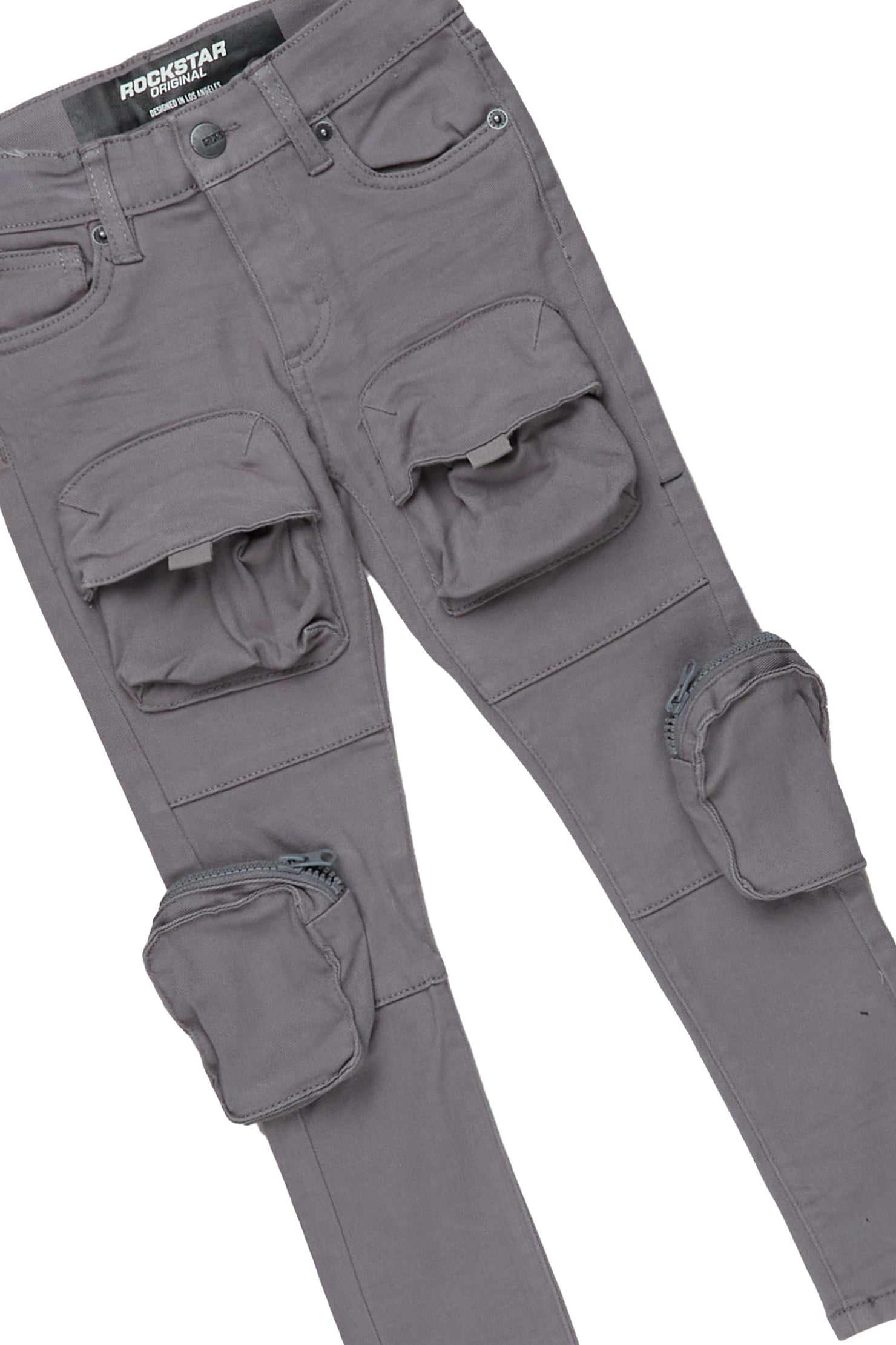 Boys Race Heather Grey Hoodie/Jean Set