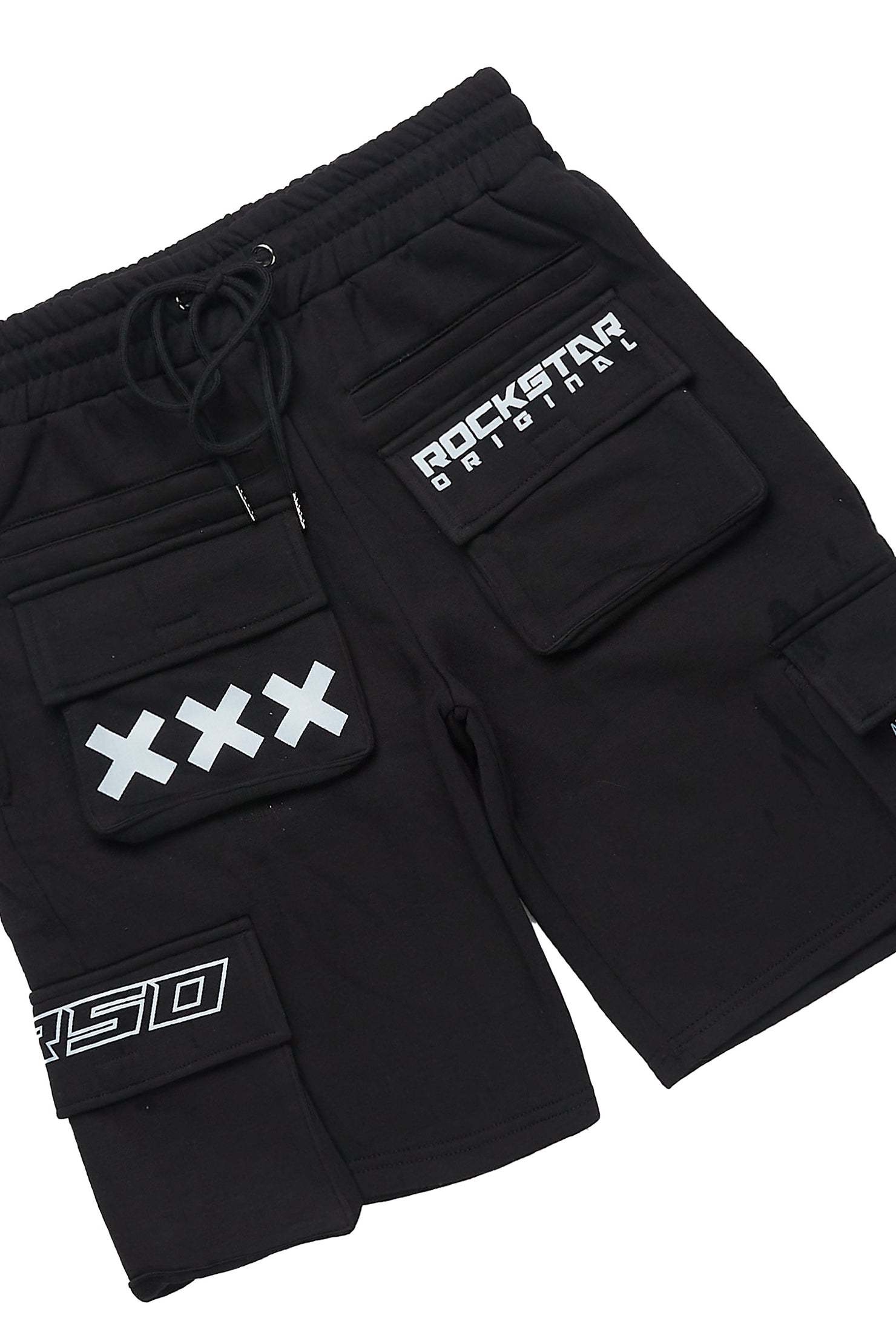 Jash Black/White Short Set