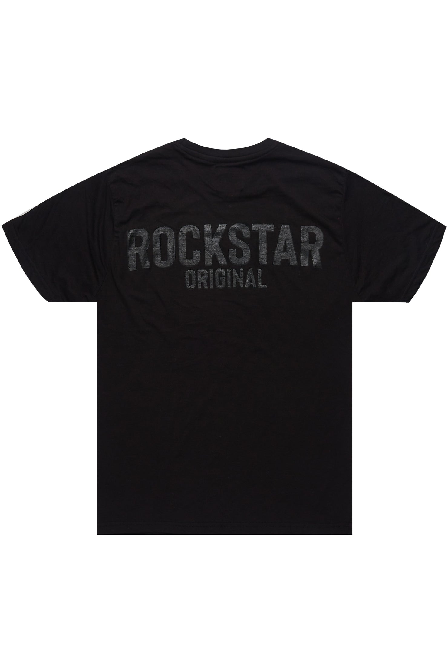 Sana Black Relaxed T-Shirt/Short Set