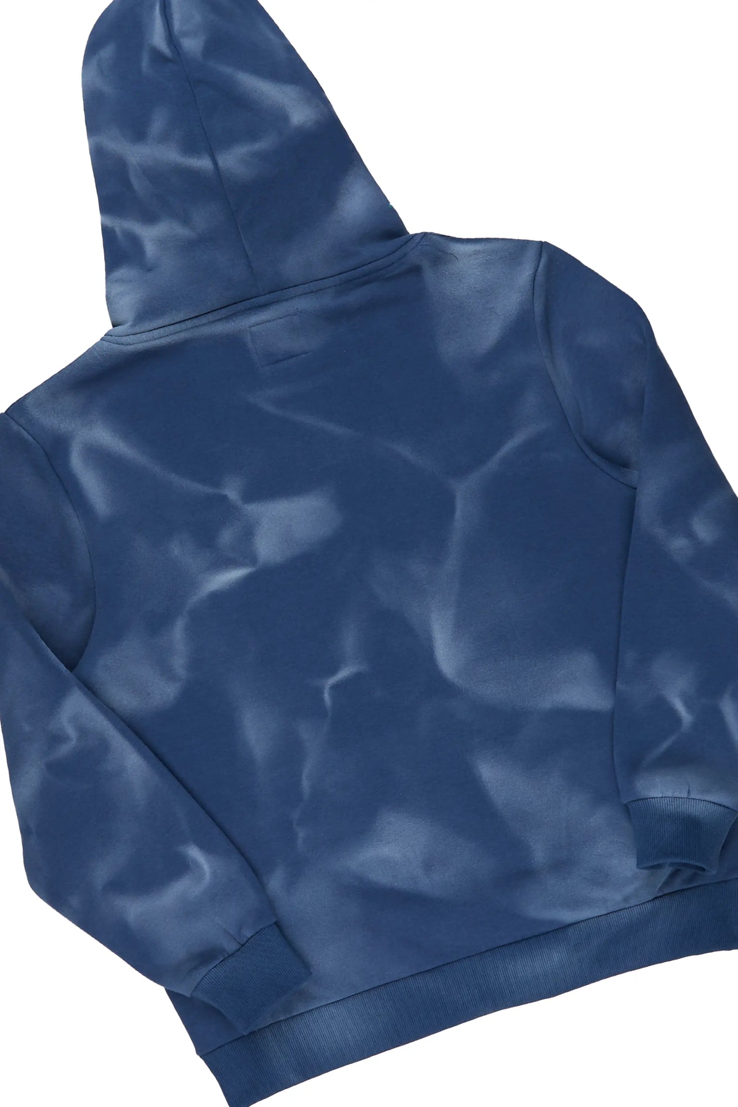 Nelly Navy Hoodie/Super Stacked Flare Pant Set