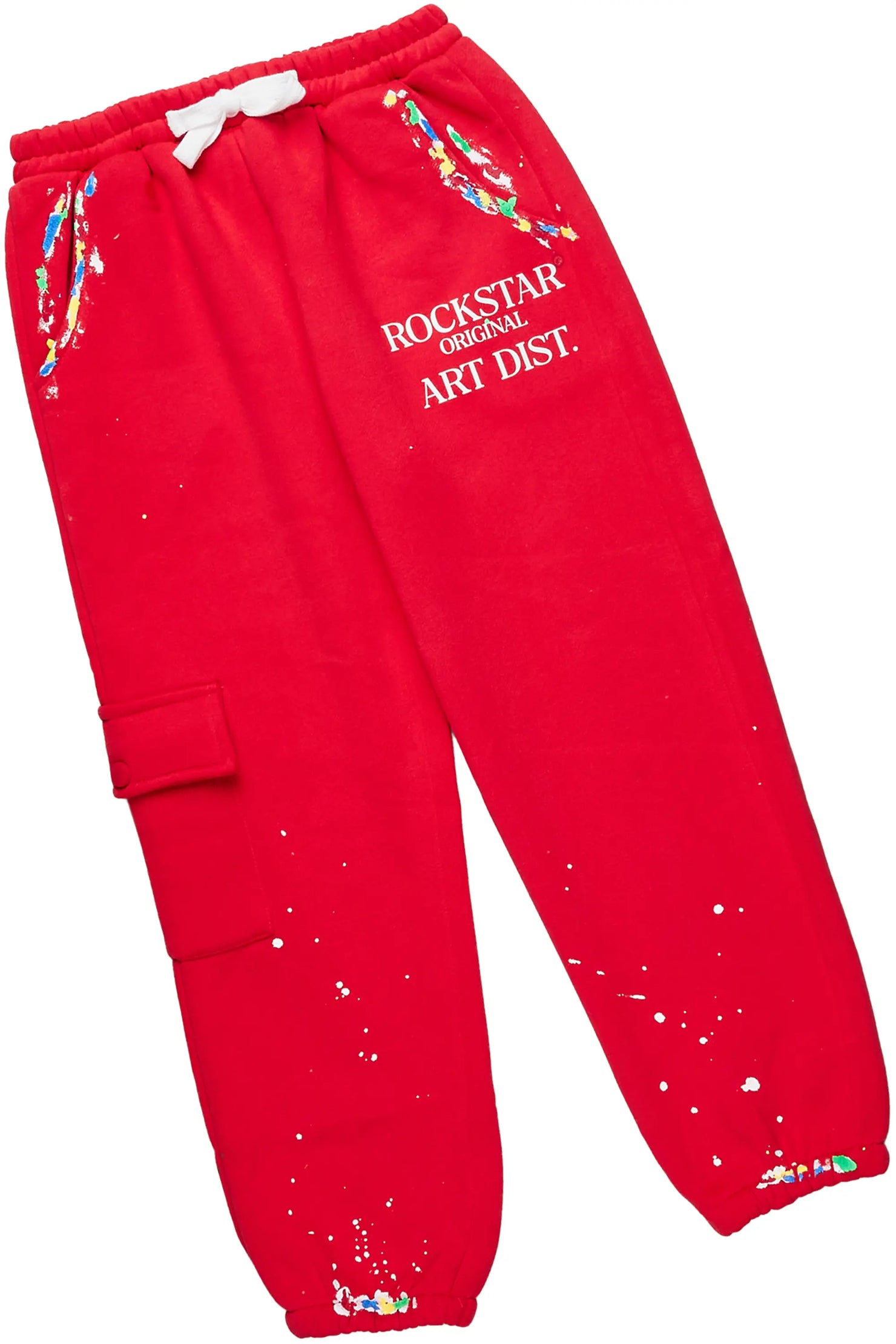 Girls Nevaeh Red Zip Up Hoodie Pant Set