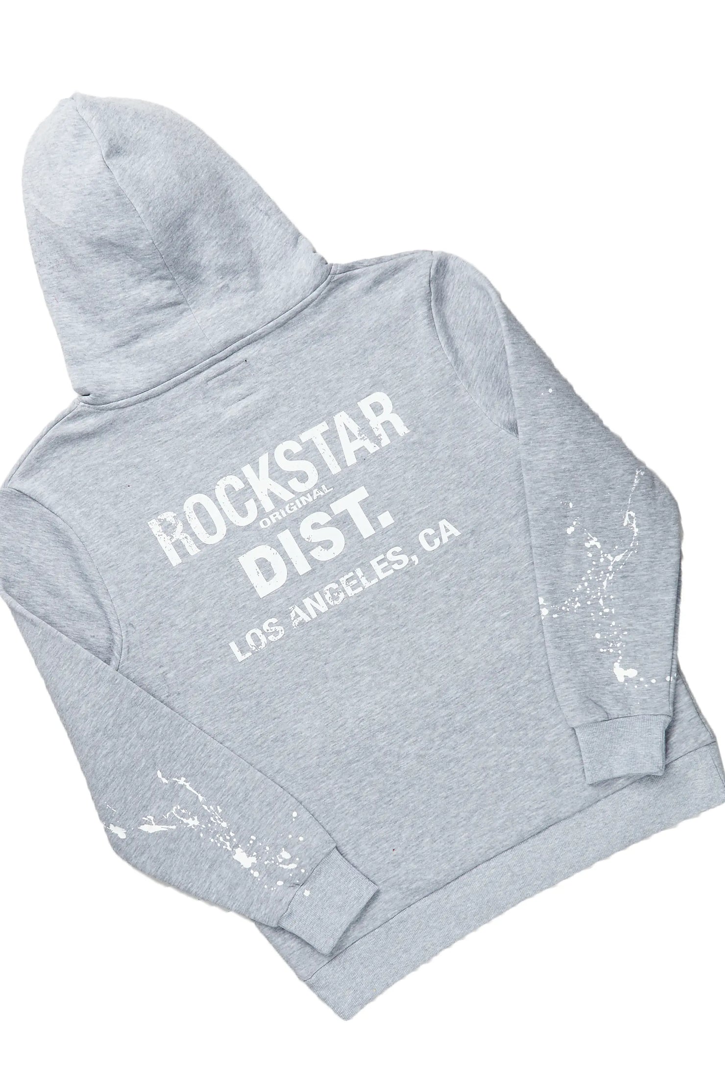 Reece Heather Grey  Slim Fit Track Set