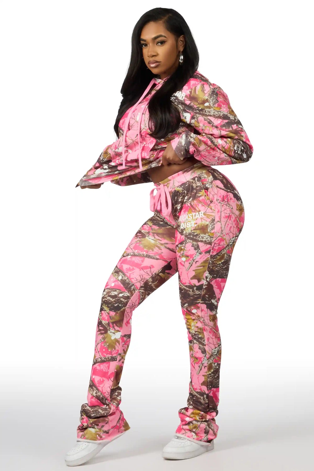 Hadley Pink Tree Camo Super Stacked Trackset