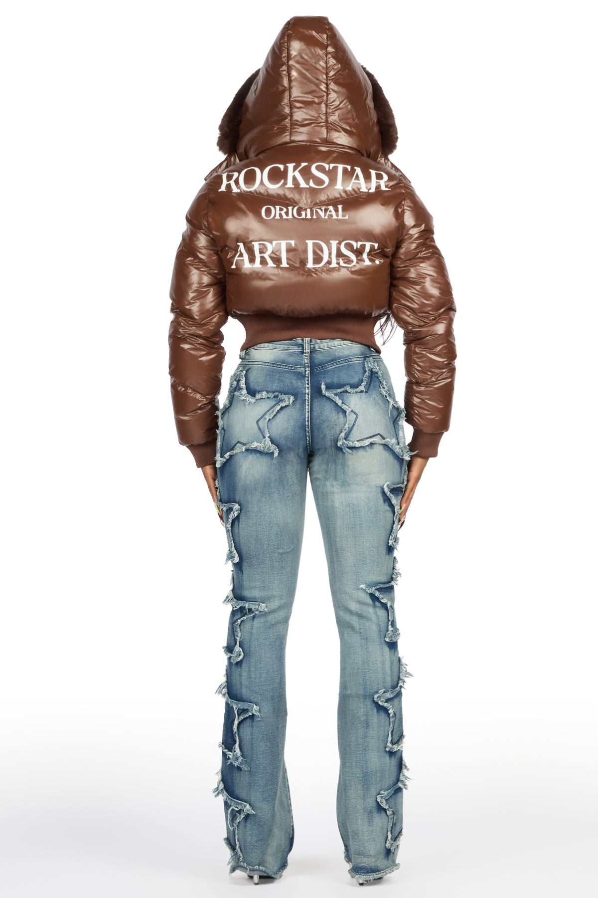 Destina Chocolate Puffer Jacket