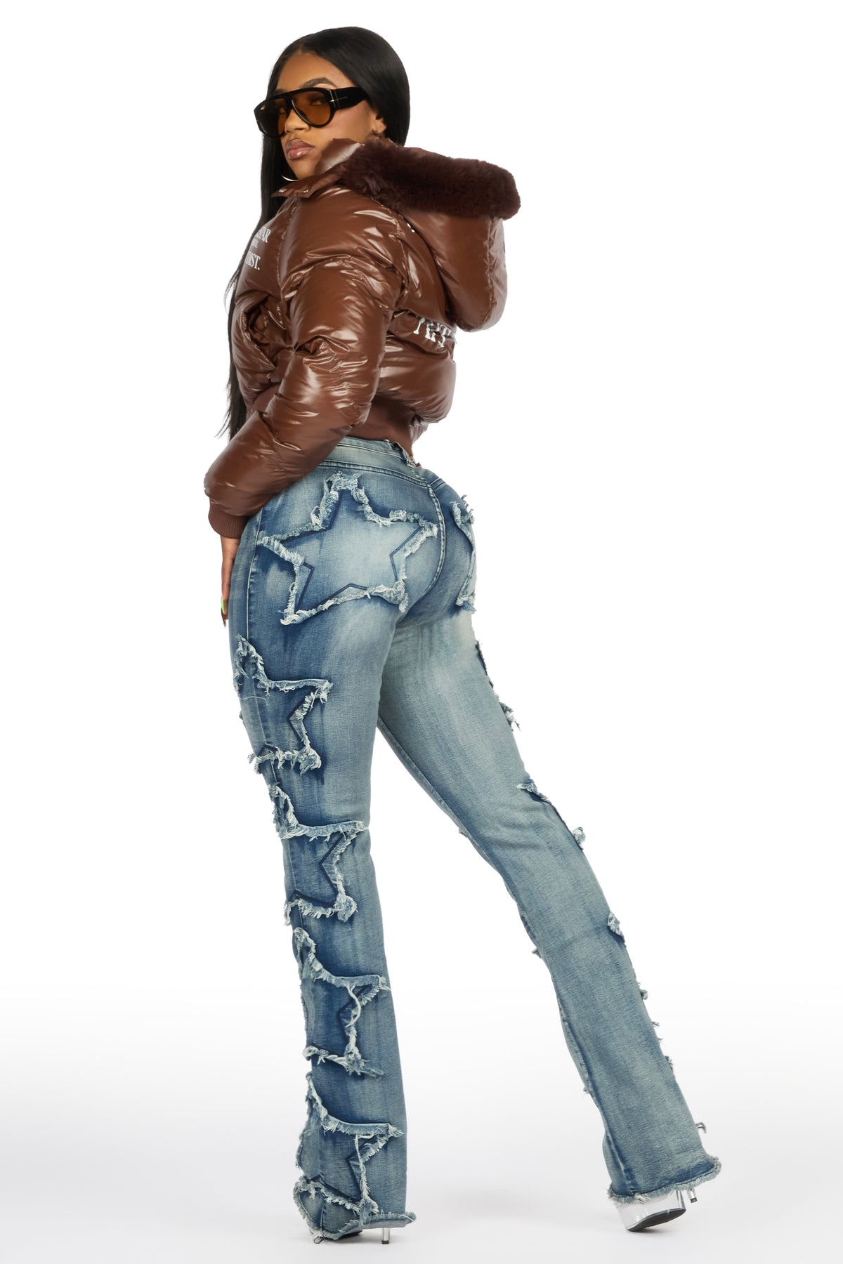 Destina Chocolate Puffer Jacket