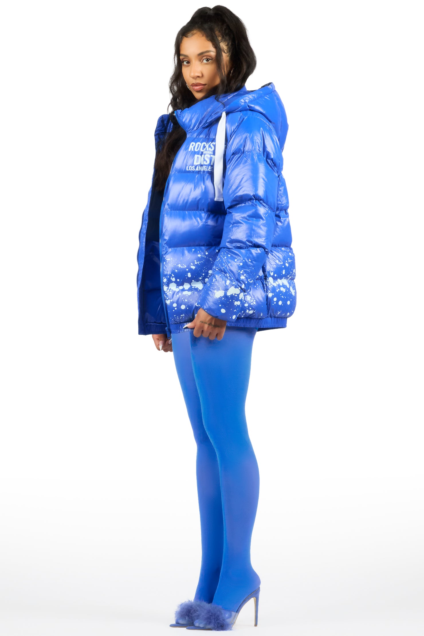 Art Dist. 2.0 Royal Blue Puffer Jacket