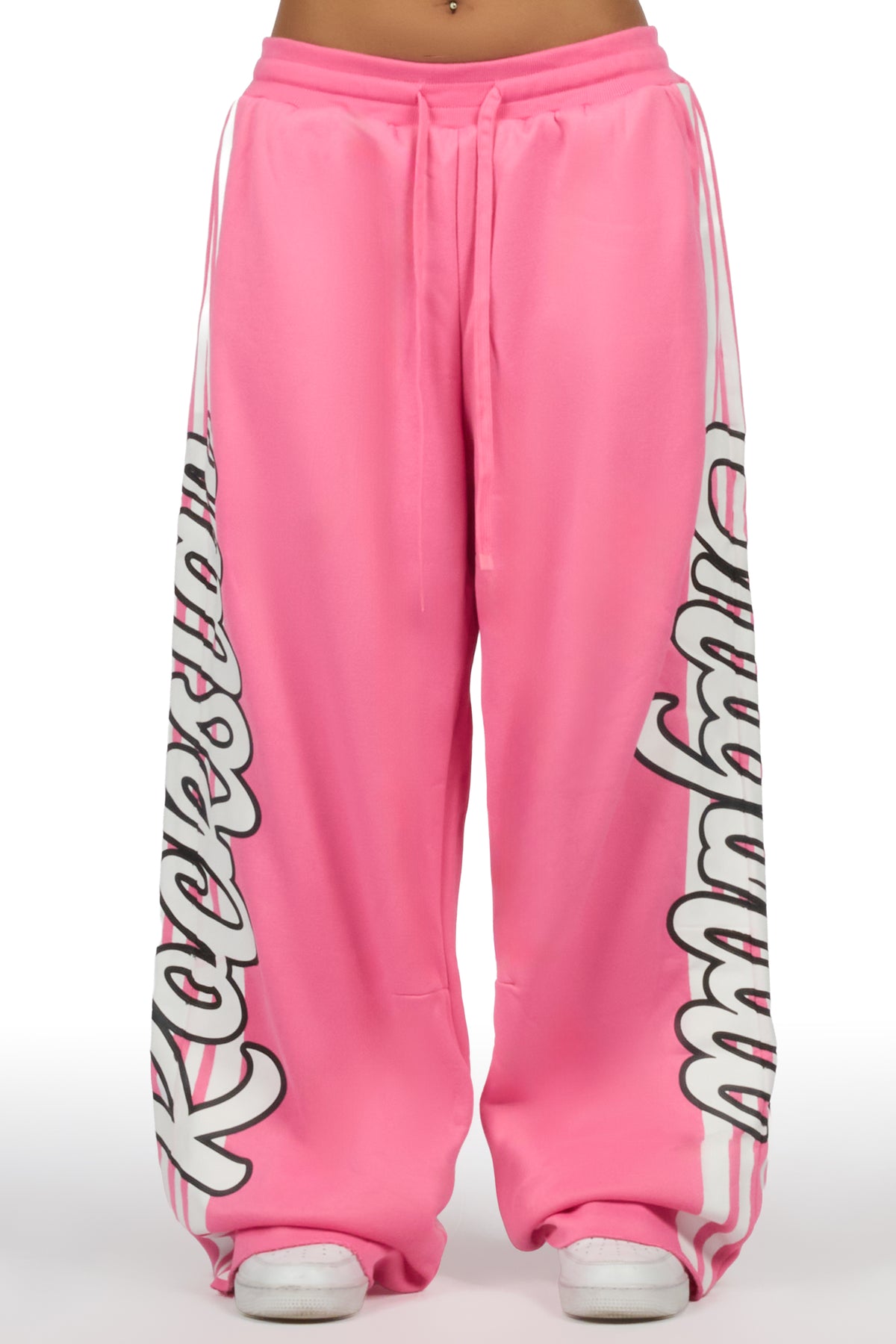 Trinnity Pink Baggy Track Pant