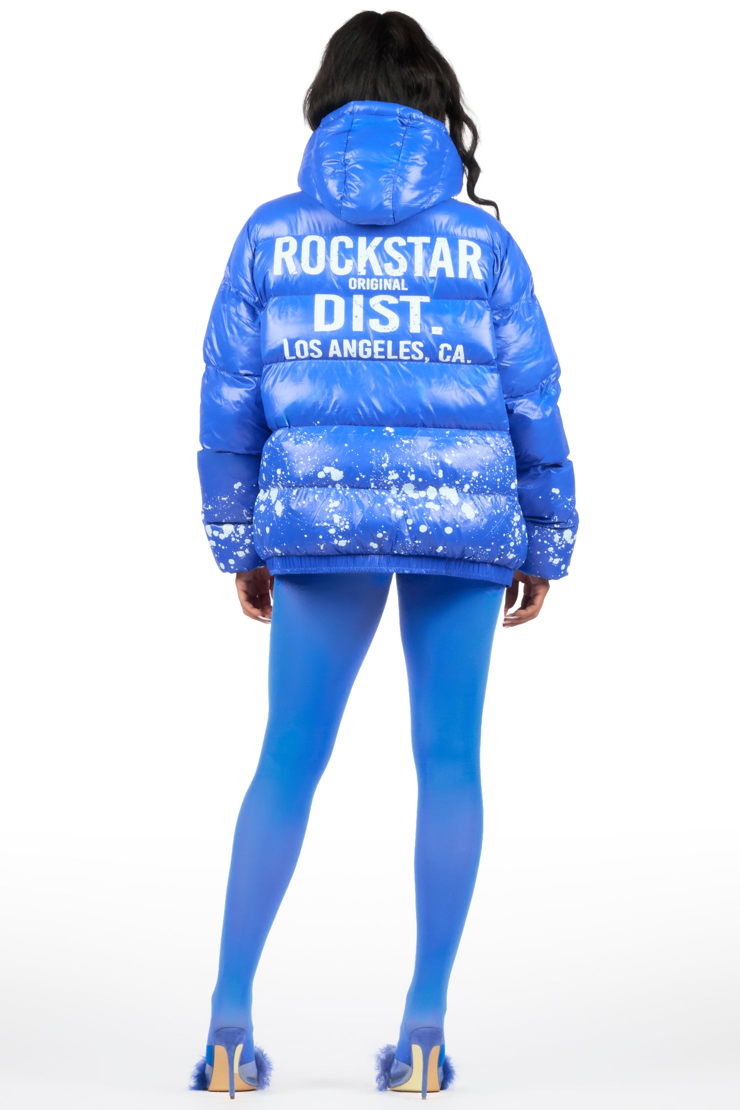 Art Dist. 2.0 Royal Blue Puffer Jacket