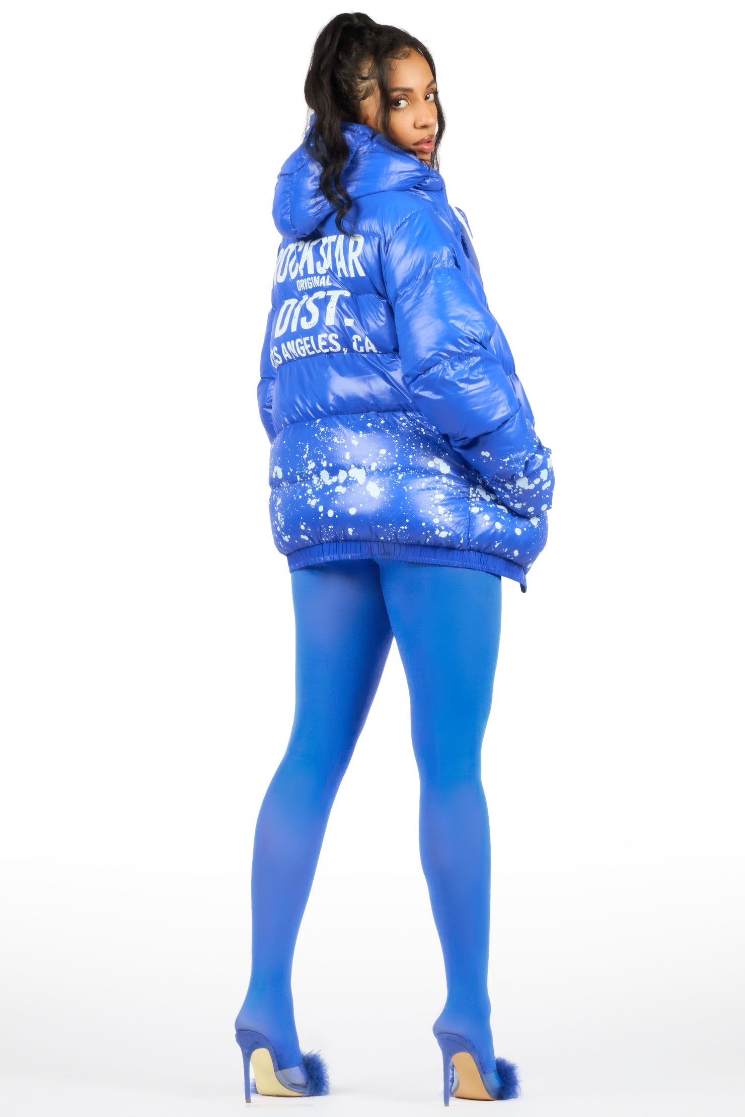 Art Dist. 2.0 Royal Blue Puffer Jacket
