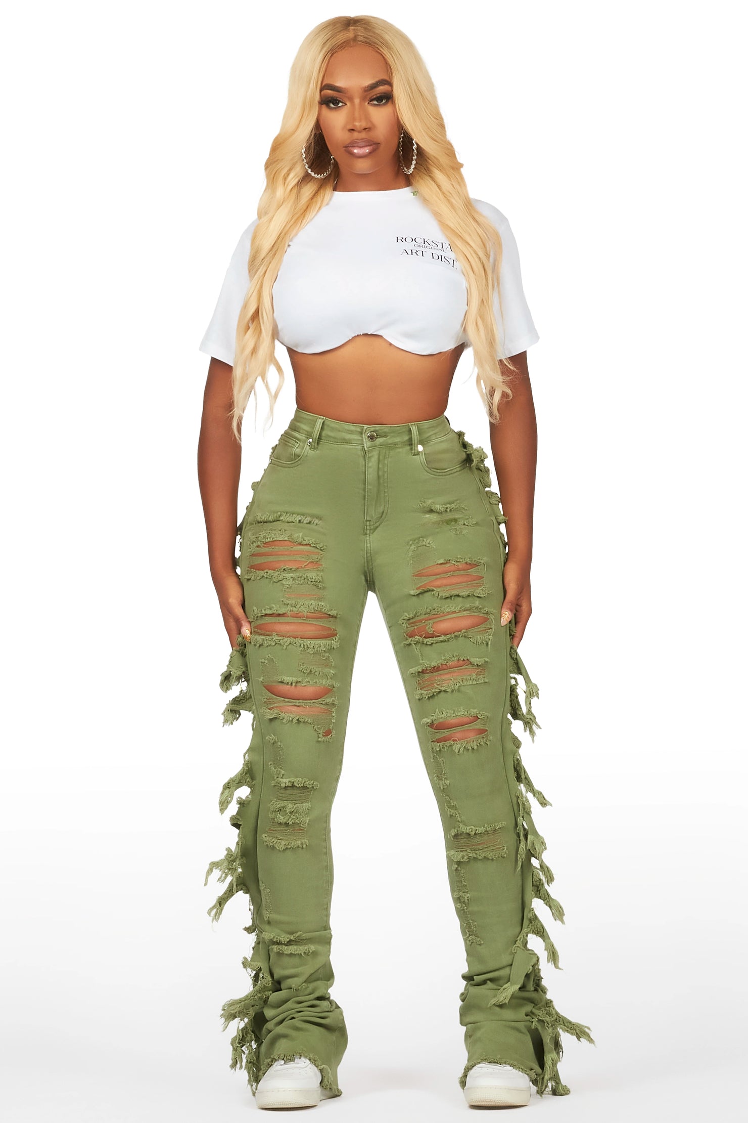 Can't Be Tamed White Oversized Tee