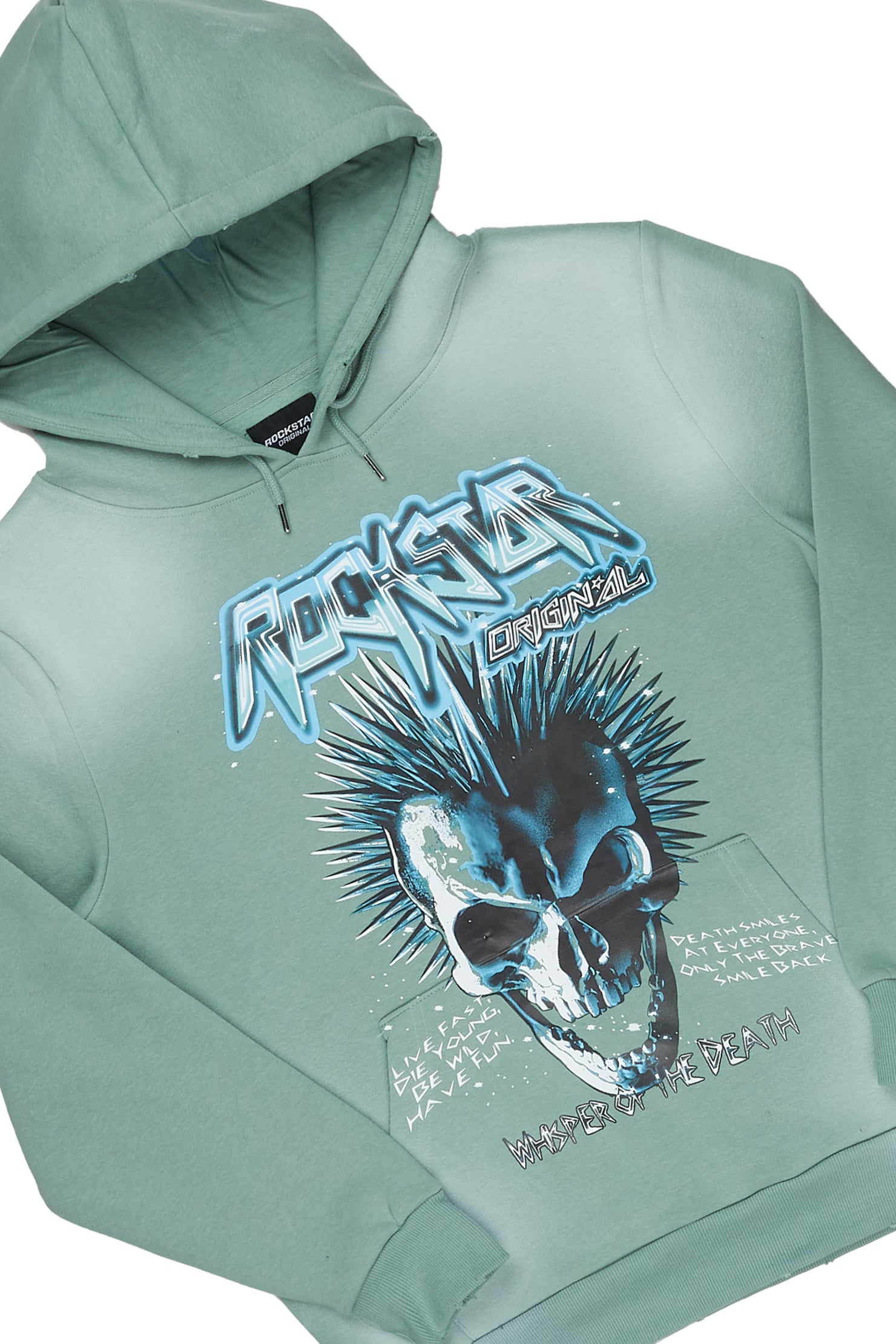 Obern Sage Graphic Hoodie/Stacked Flare Pant Track Set