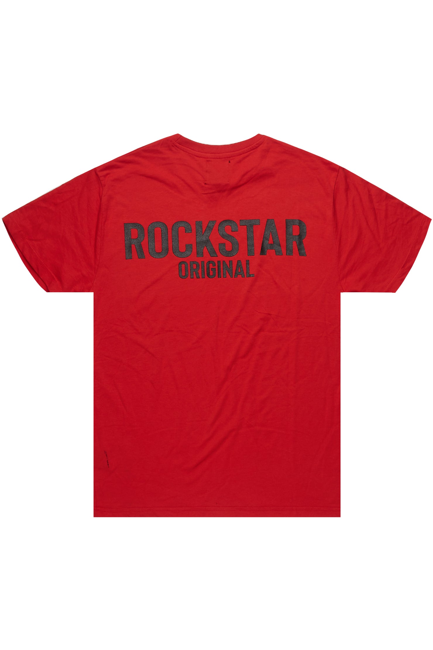 Sana Red Relaxed T-Shirt/Short Set