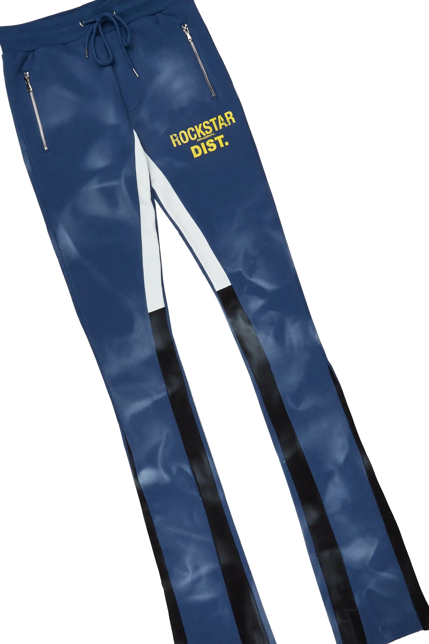 Nelly Navy Hoodie/Super Stacked Flare Pant Set