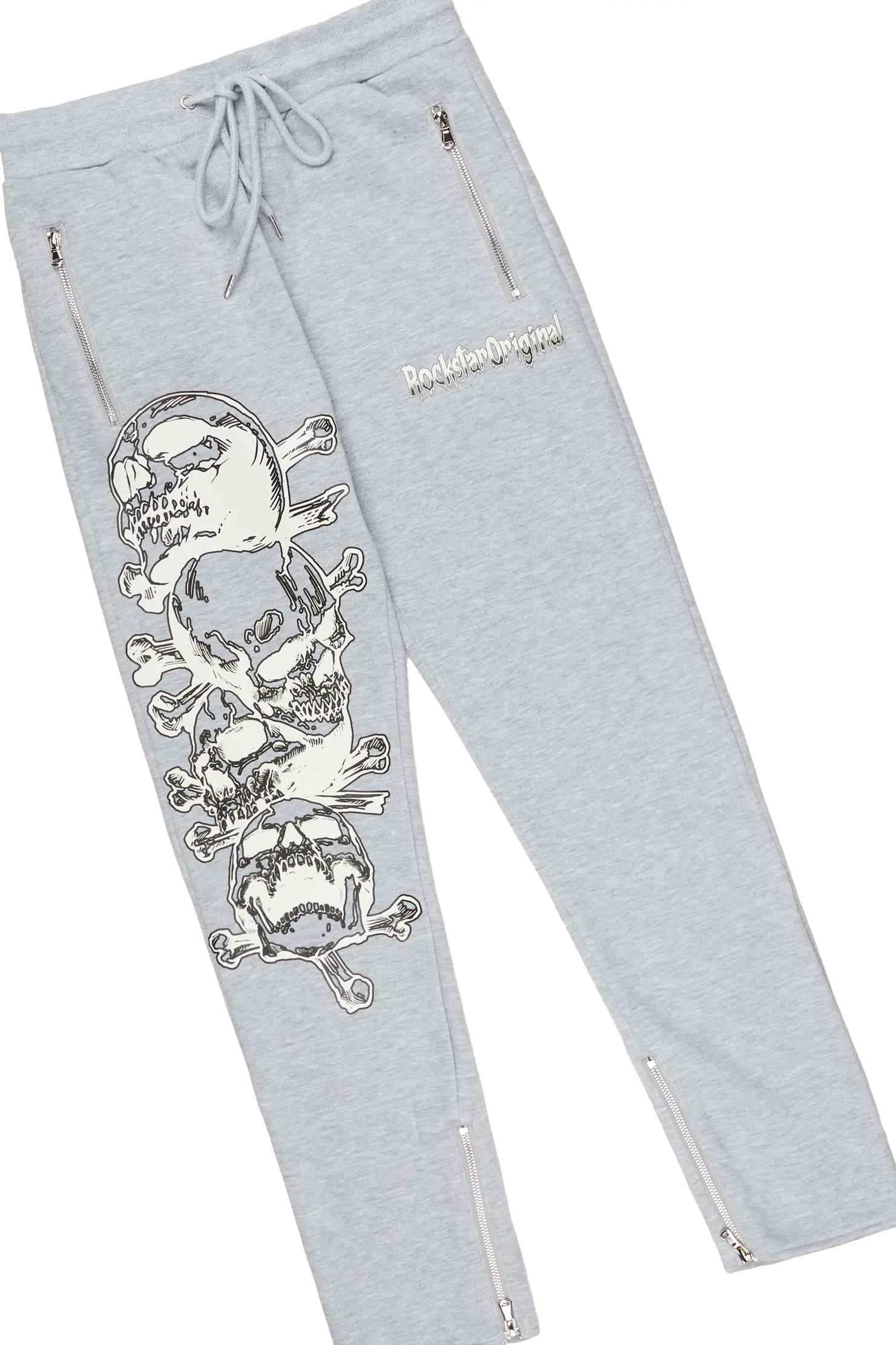 Tabor Grey Slim Fit Track Set