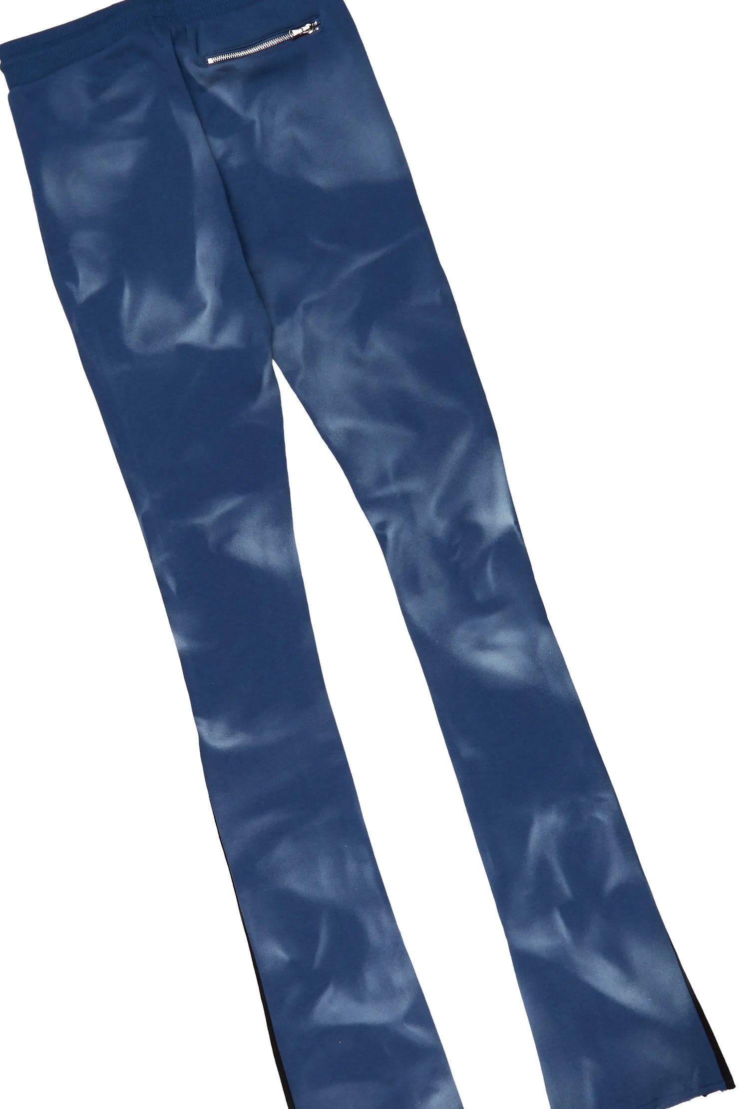 Nelly Navy Hoodie/Super Stacked Flare Pant Set