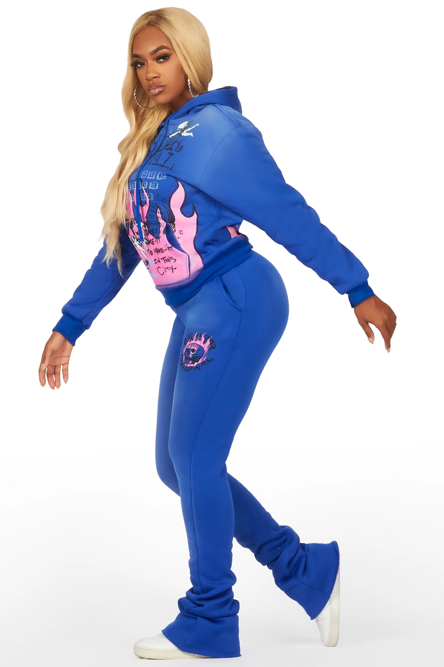 Leaira Royal Blue Super Stacked Trackset